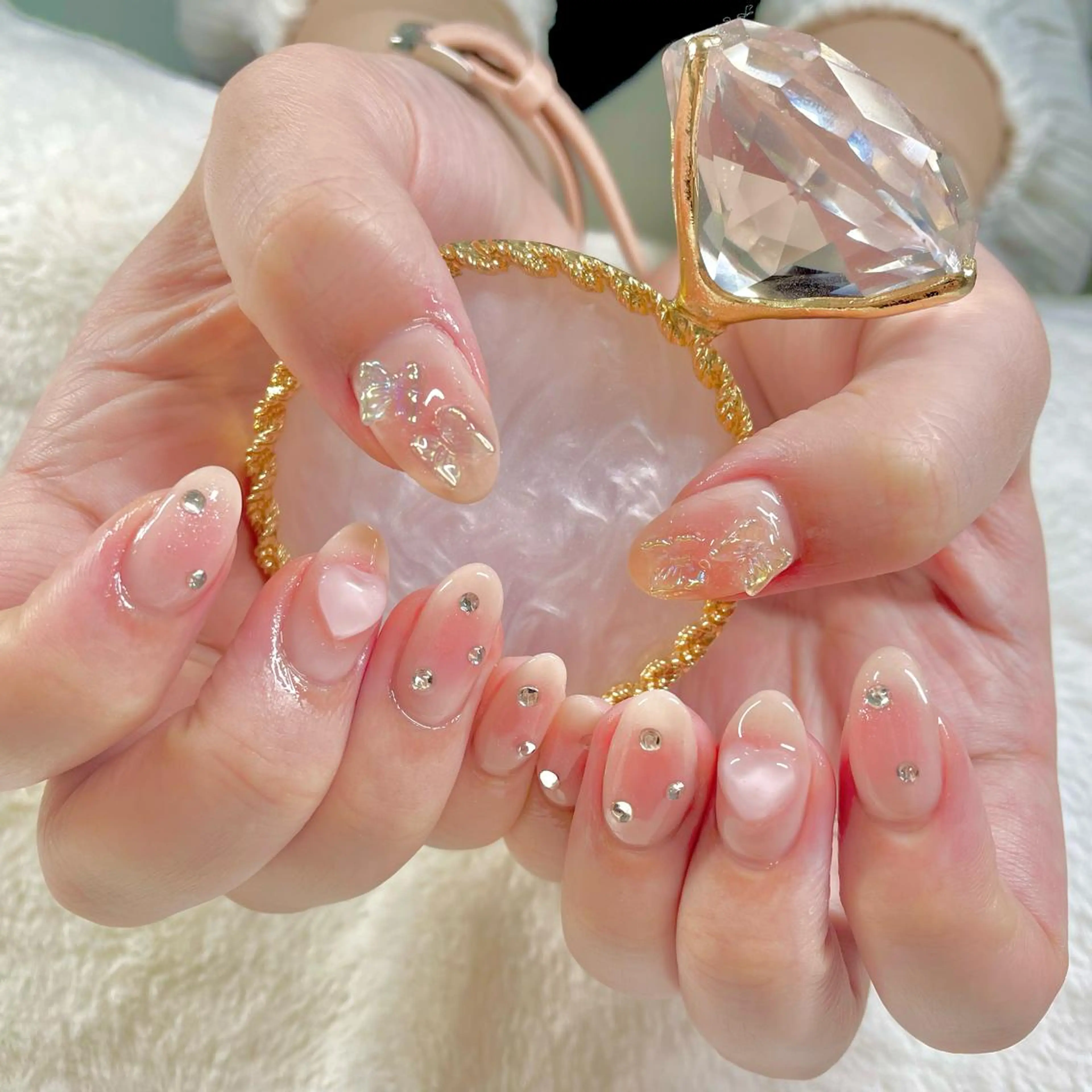 ネイル ジェルネイル ハート J terrace Nailのネイルデザイン