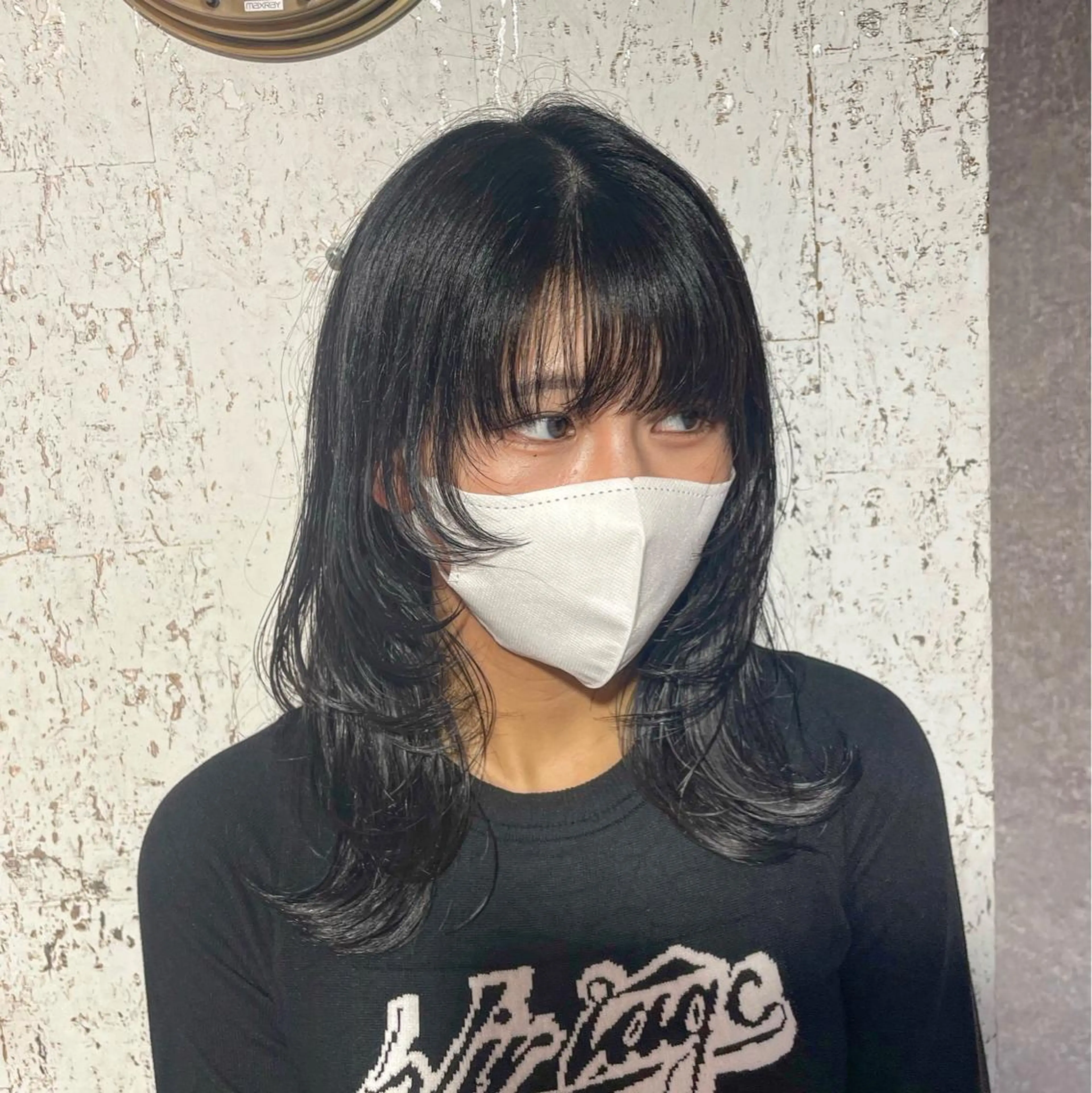 ミディアム カラー ウルフカット ヘアカラー トリートメント 🫧縮毛矯正/ウルフ /レイヤー/白倉のヘアスタイル