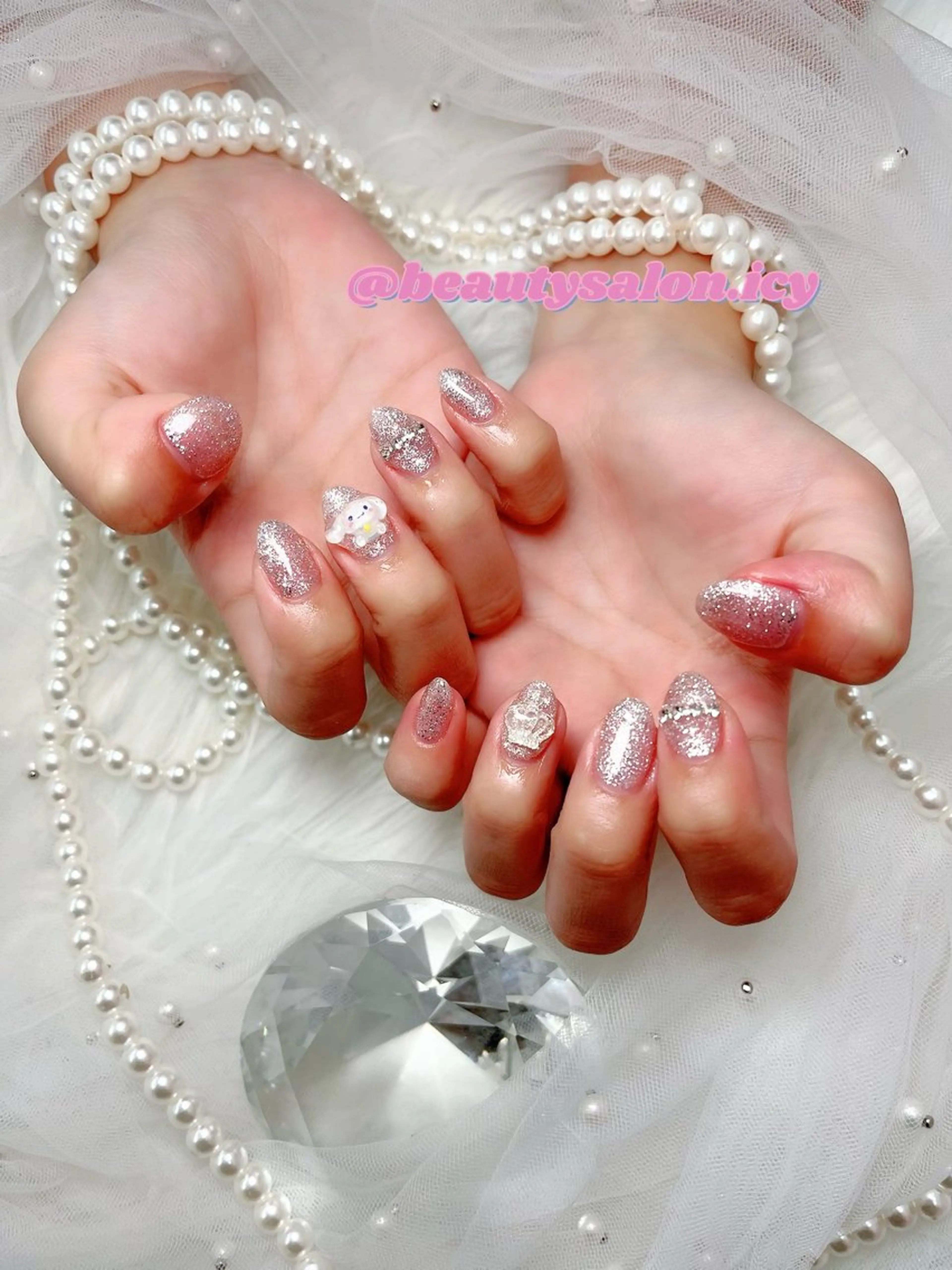 ネイル ハンドネイル icy nail 葵のネイルデザイン
