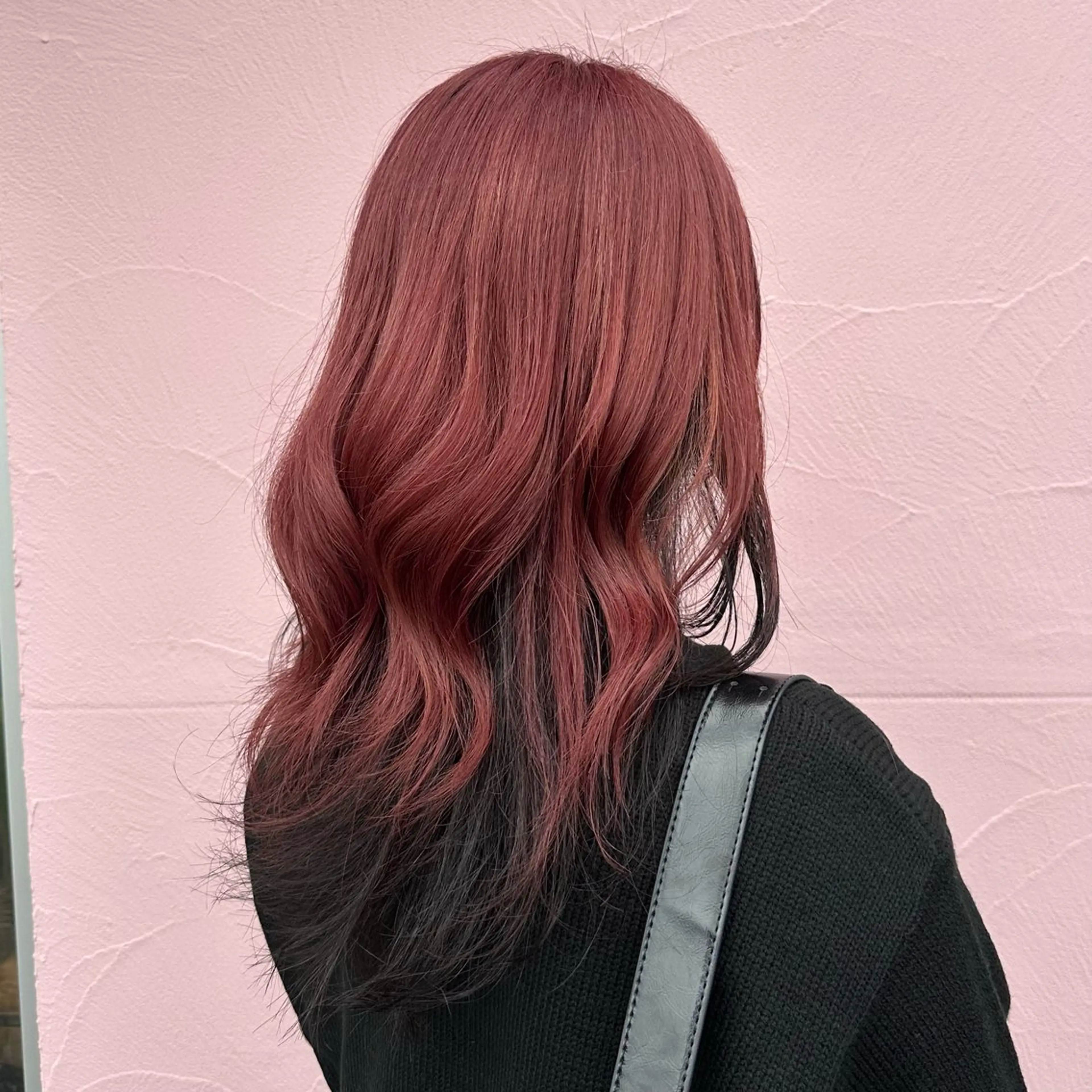 セミロング カラー ブリーチ インナーカラー カット ヘアカラー 柔らかいcolor ¦韓国¦🩰マユ🩰のヘアスタイル