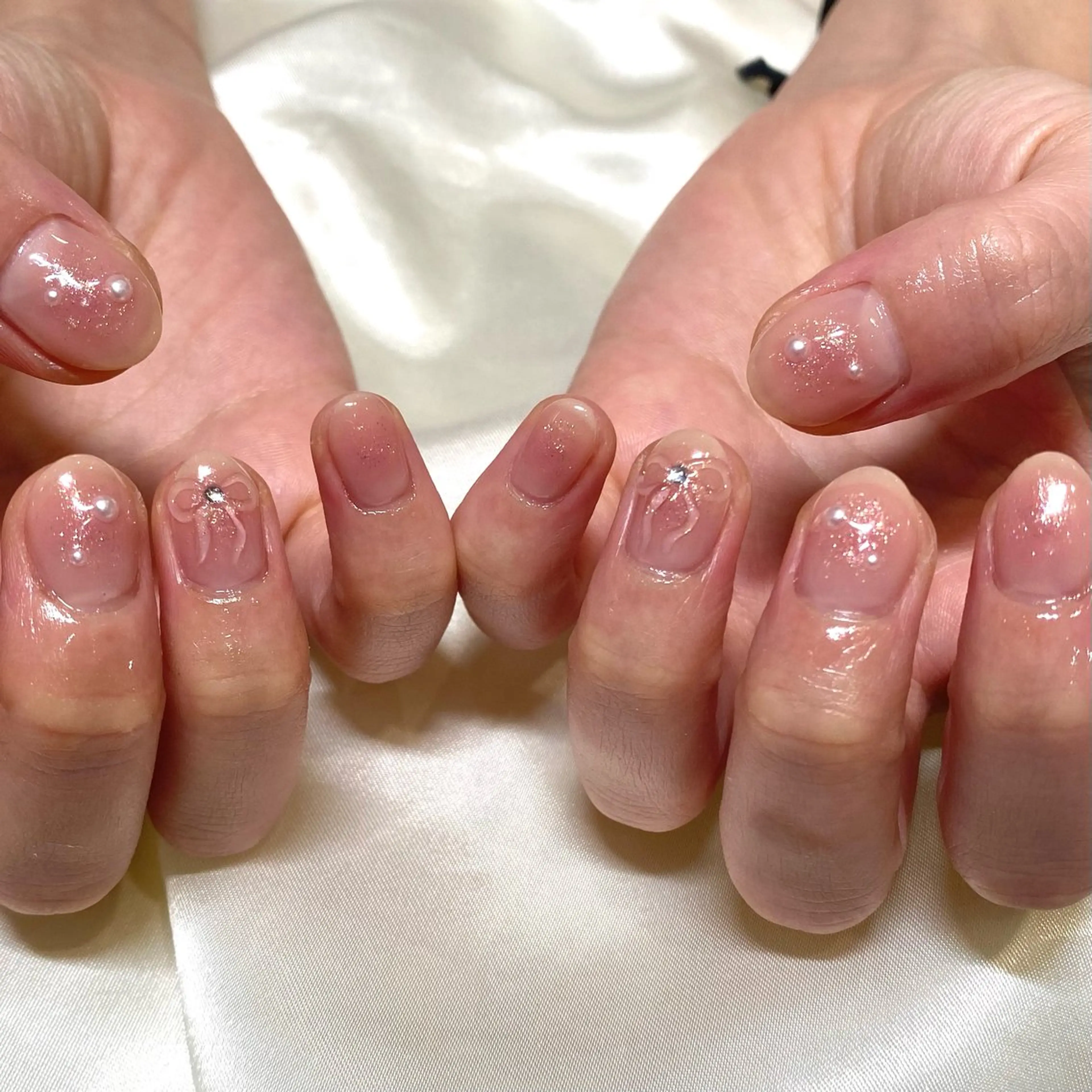 ネイル ハンドネイル 江原 楓果のネイルデザイン