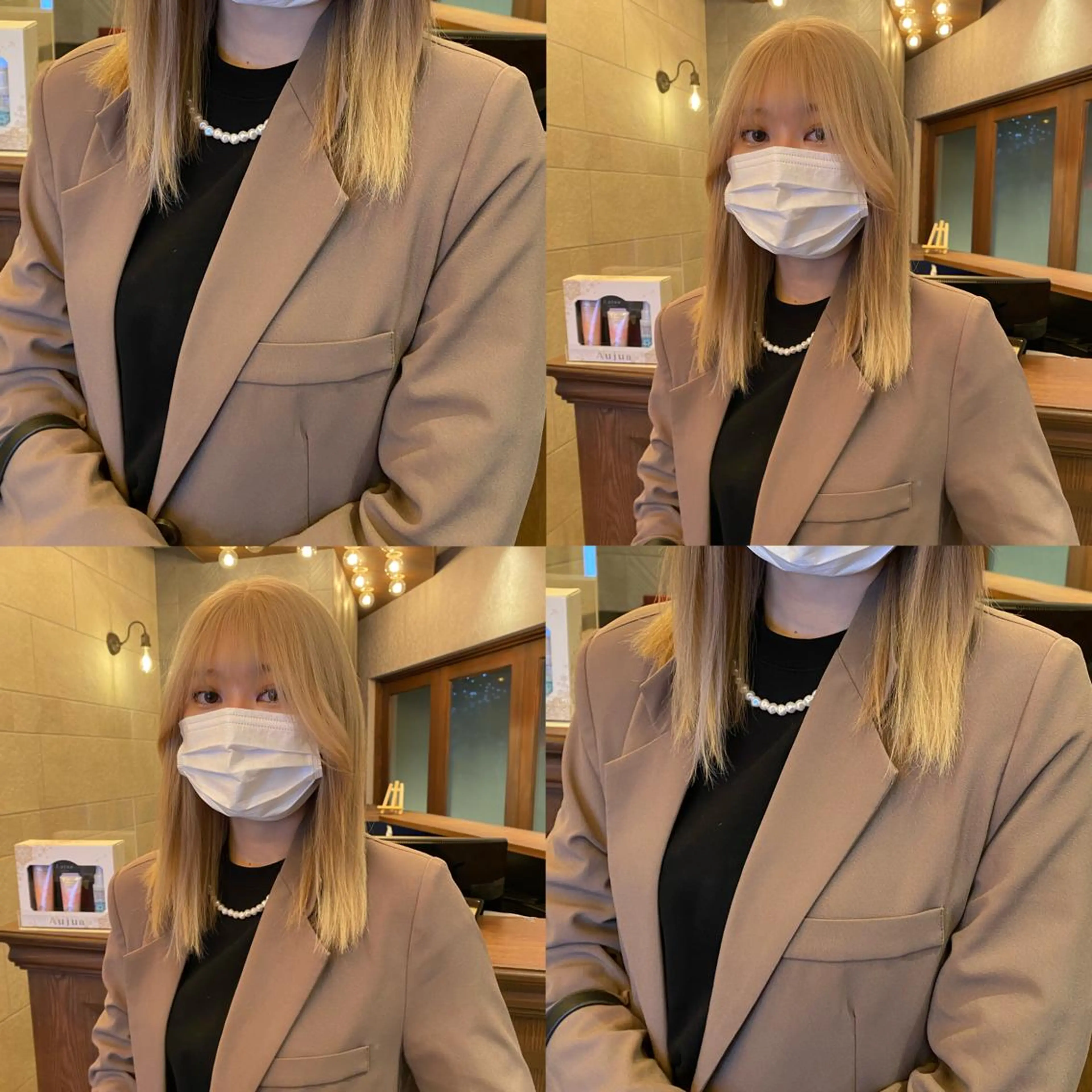 カラー ブロンド ホワイトブロンド SIGMA(シグマ)所属・Erina レイヤー/似合わせ♡のヘアスタイル