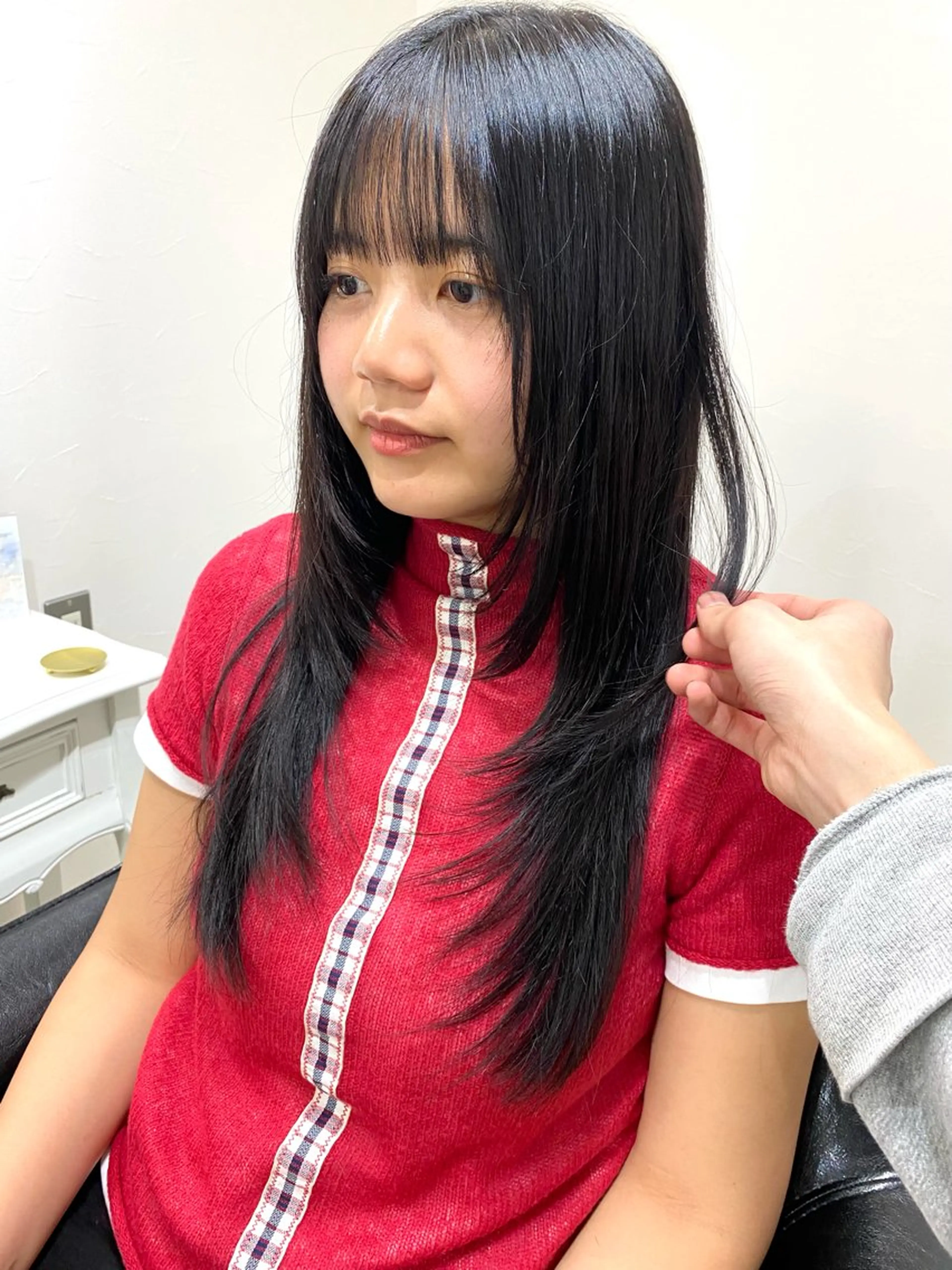 ロング カット ヘアカラー トリートメント ChLem所属・ショート✨レイヤー✨ 池田　慧太のヘアスタイル