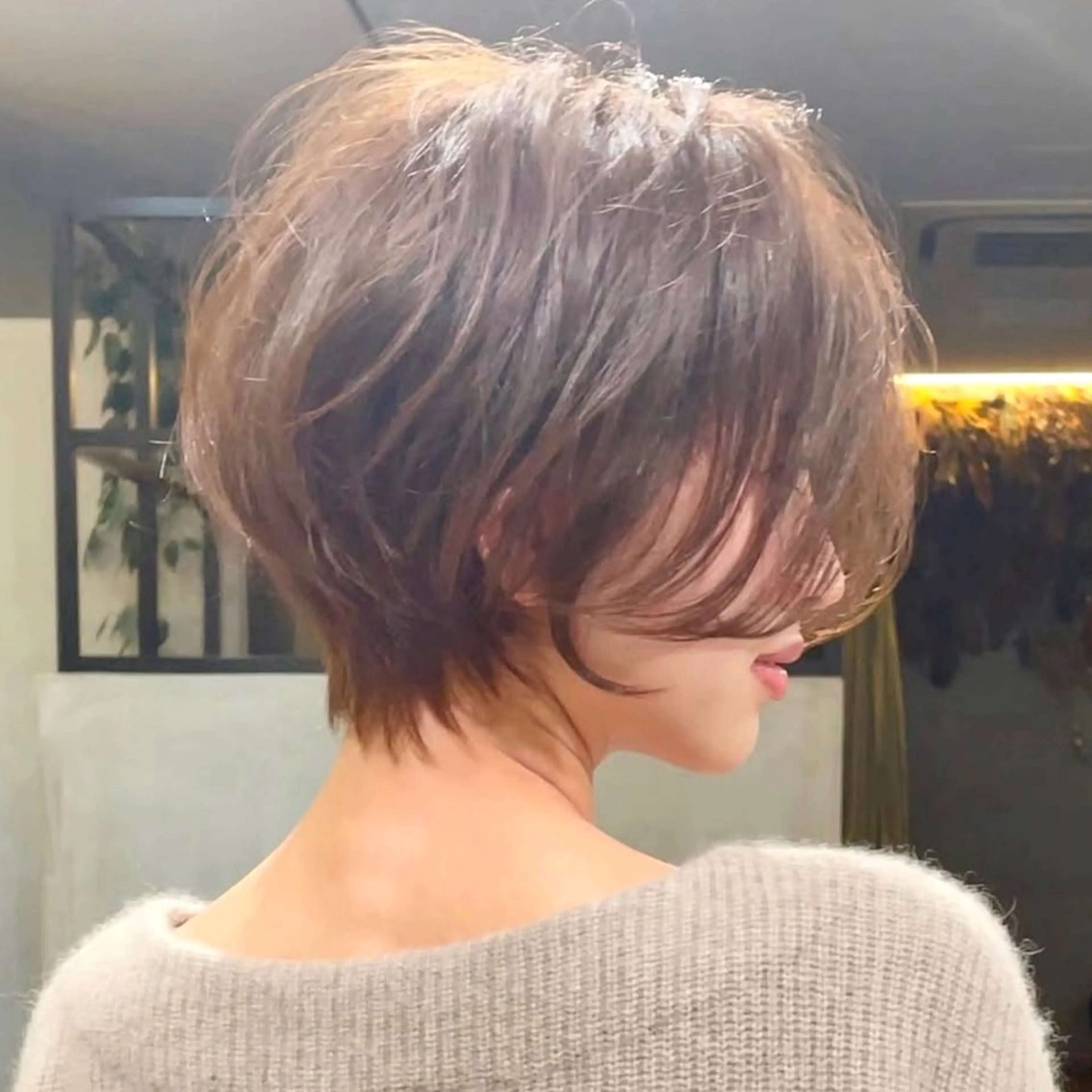 ショート 無料ショートモデル 募集中/ユッティーのヘアスタイル