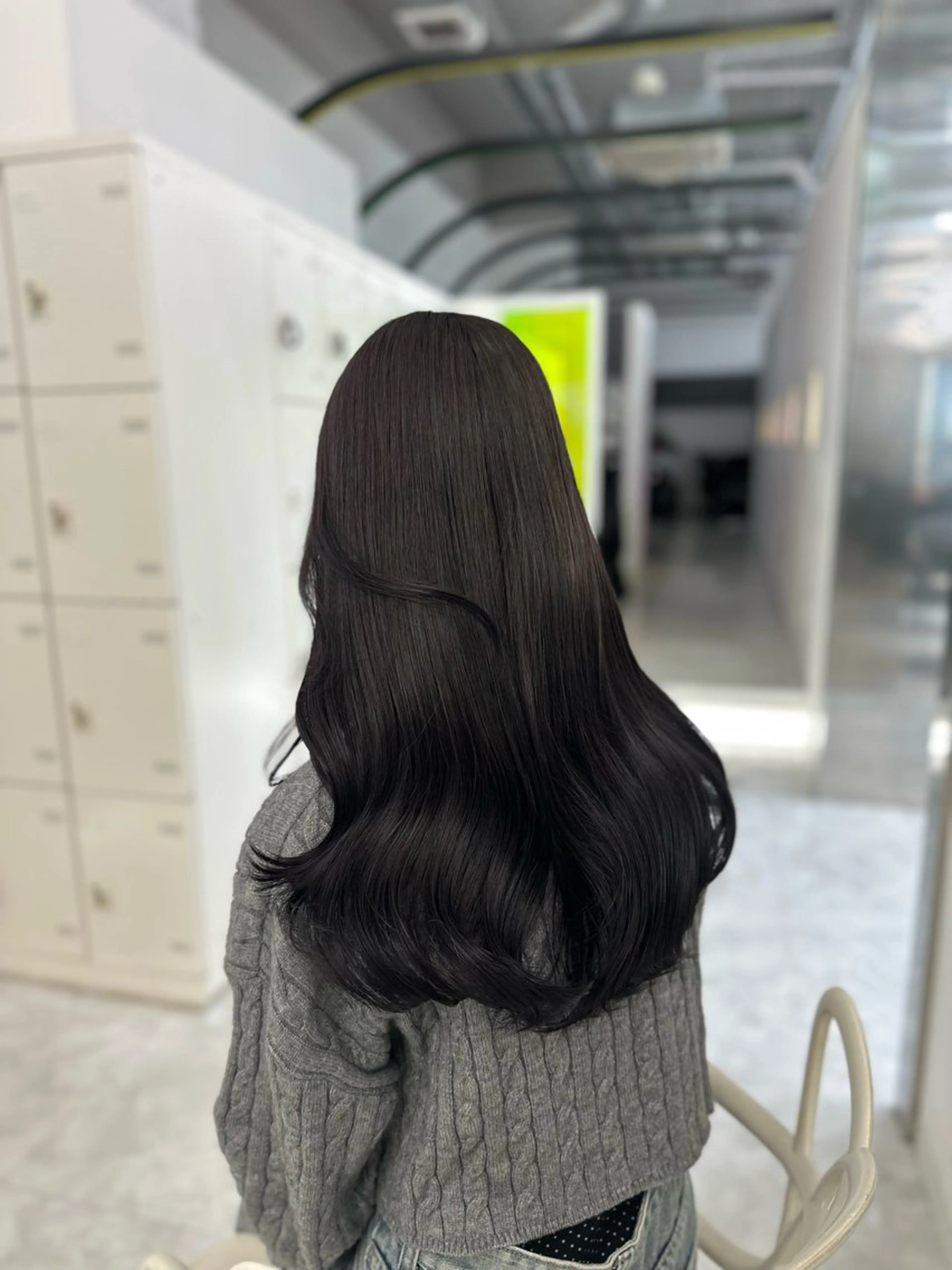 カラー 透ける透明感カラー 🤍anju🎀のヘアスタイル