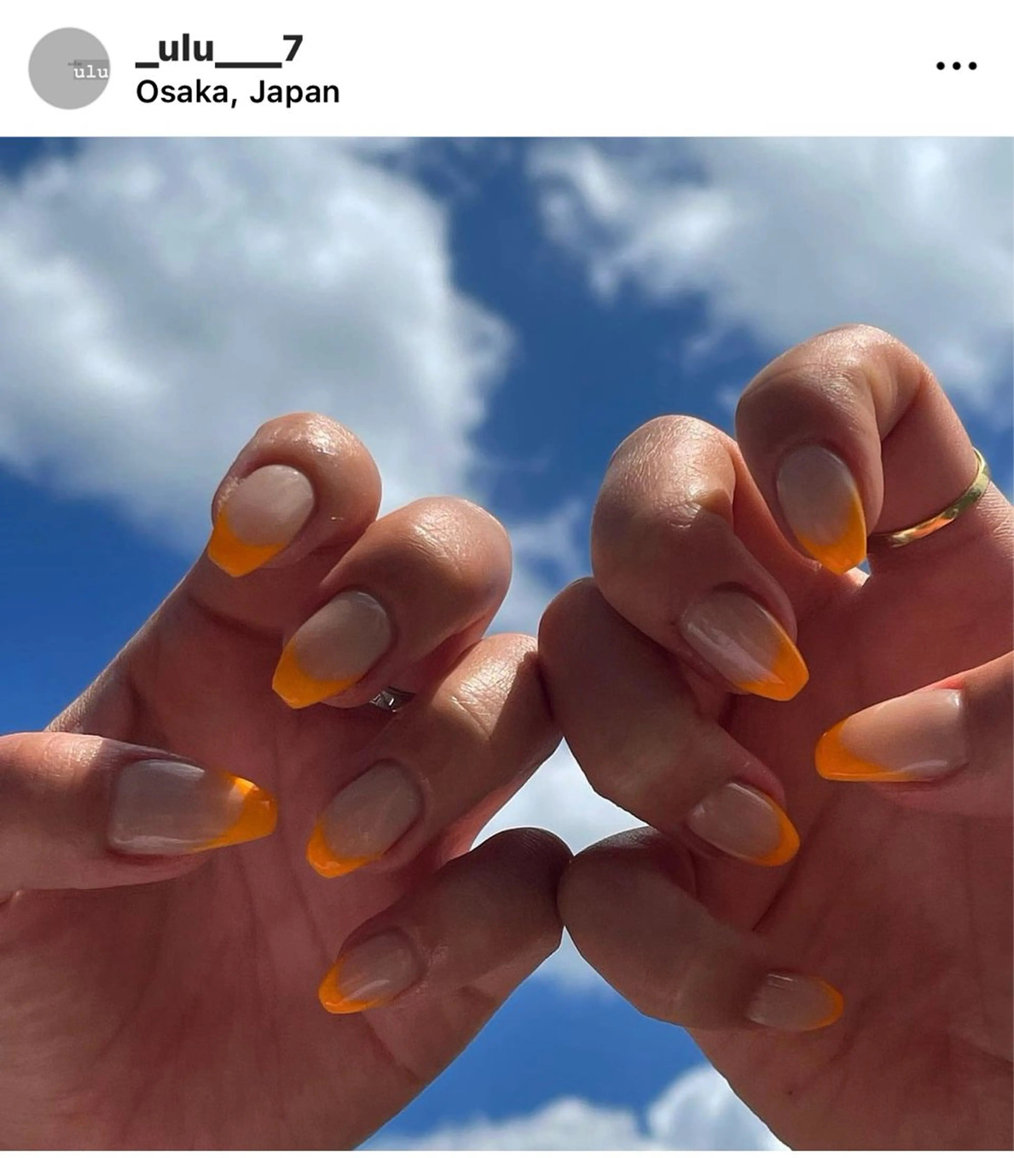 ネイル ulu🌼 nanaのネイルデザイン