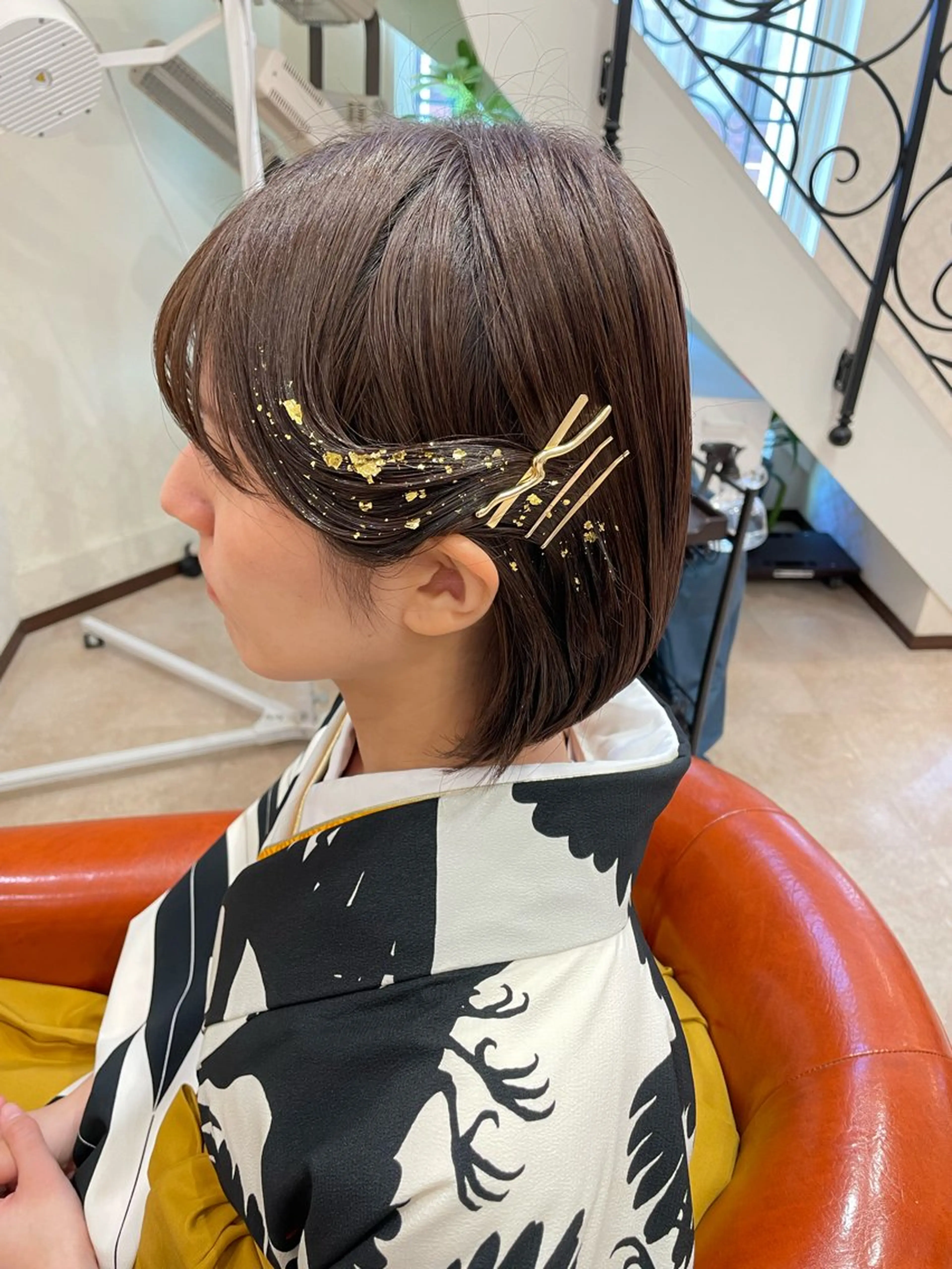 ショート ヘアアレンジ コゾノ ミキコのヘアスタイル