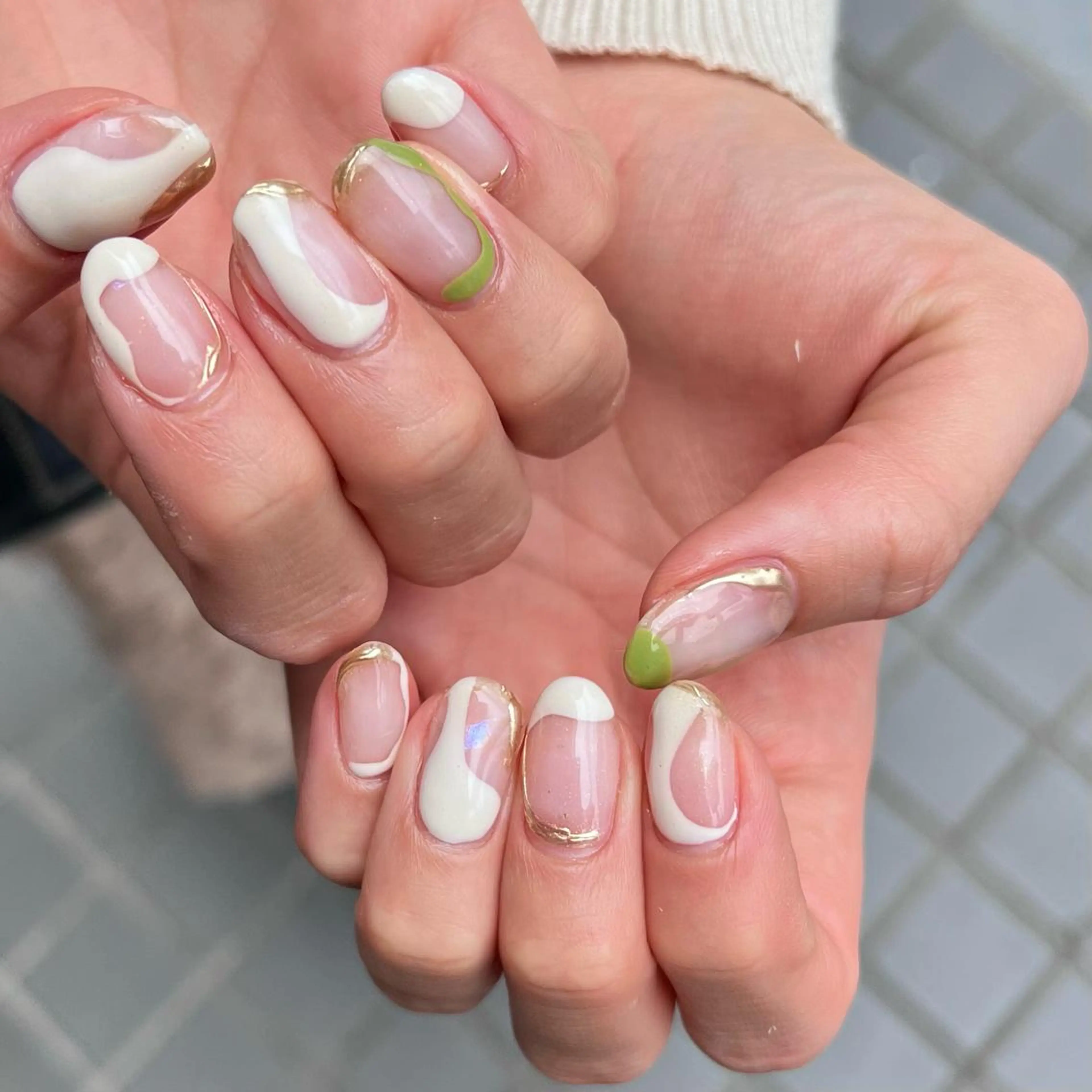 ネイル ハンドネイル 河野 弥月のネイルデザイン