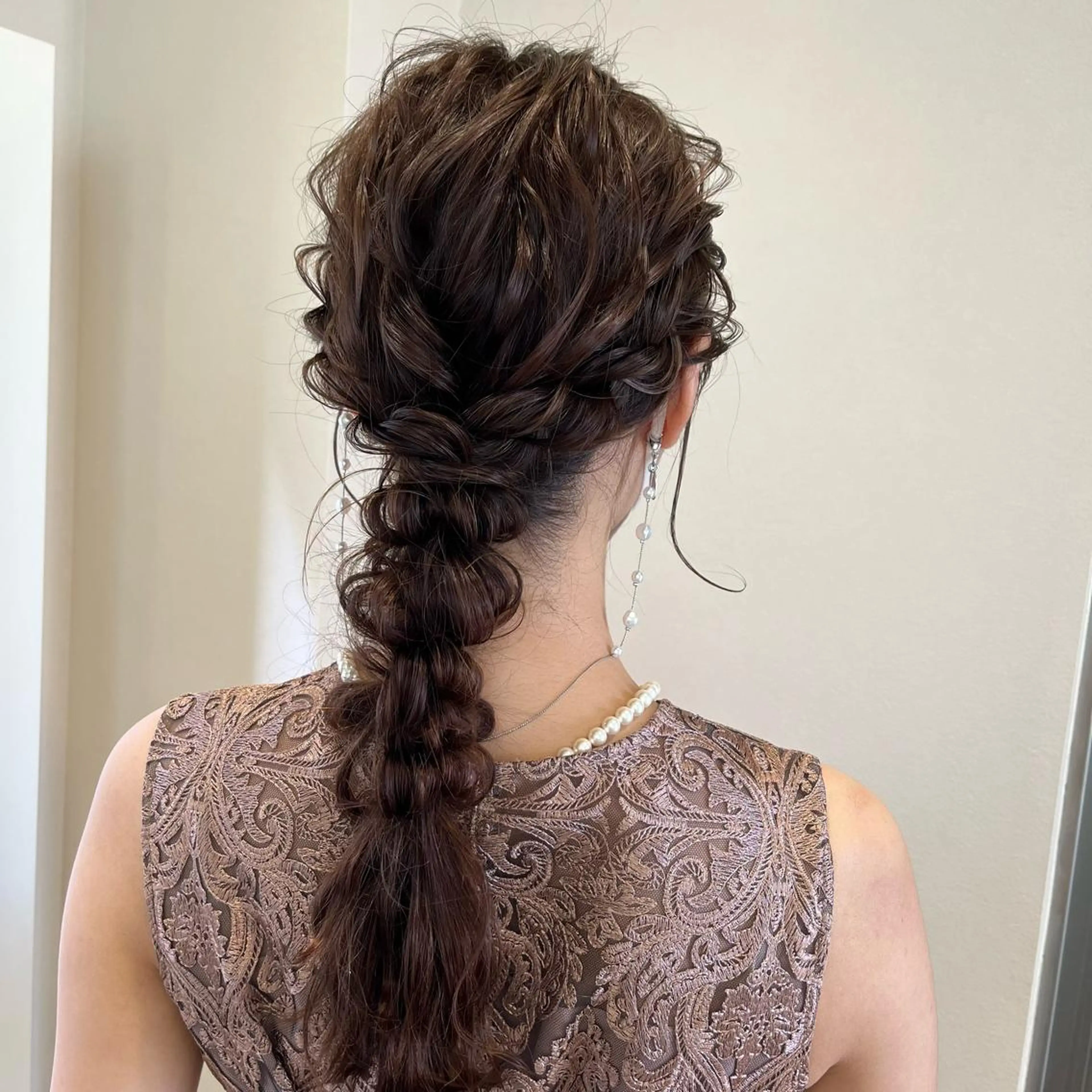 ロング ヘアアレンジ ヘアセット サソウ ユリエ🥥のヘアスタイル