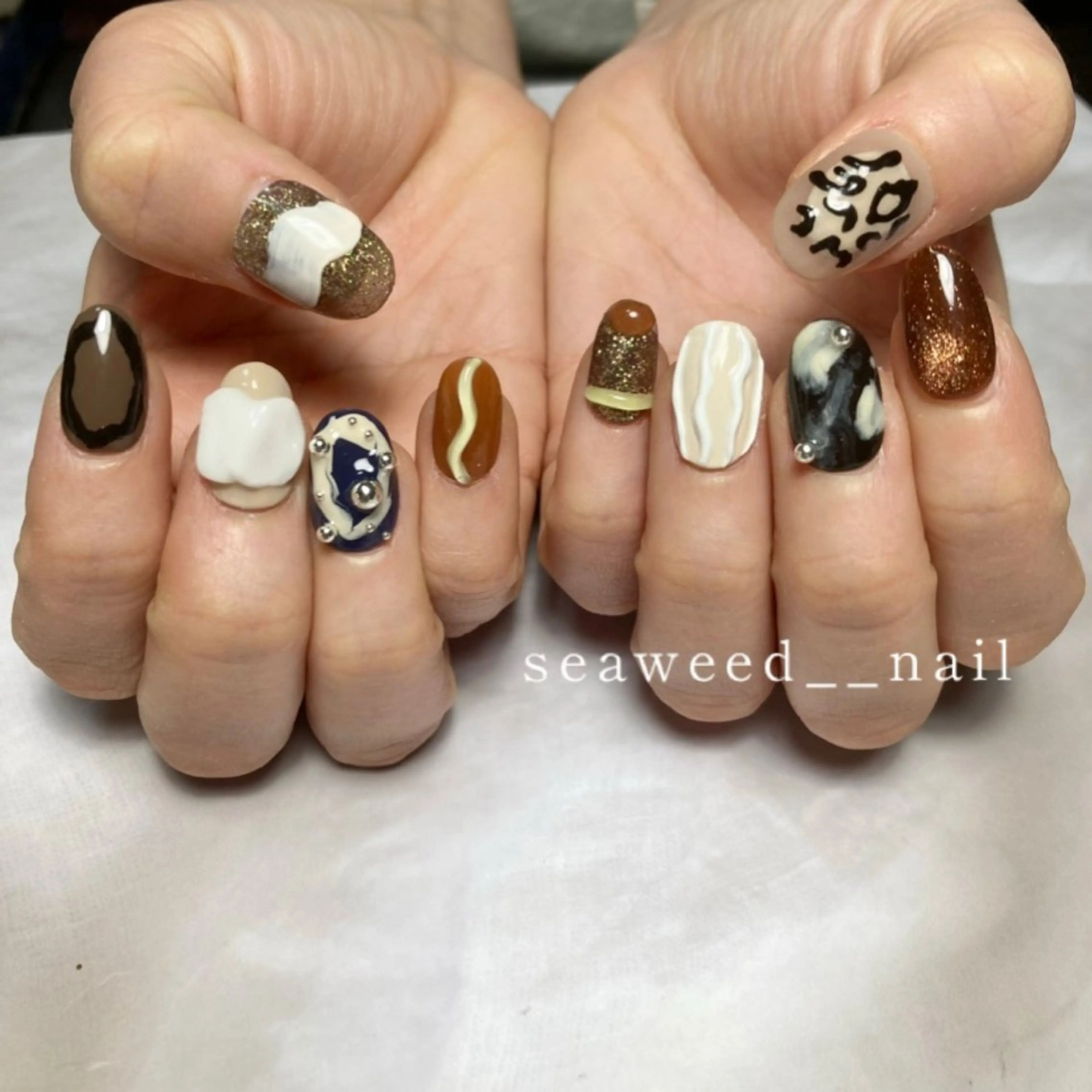 ネイル seaweed nailのネイルデザイン