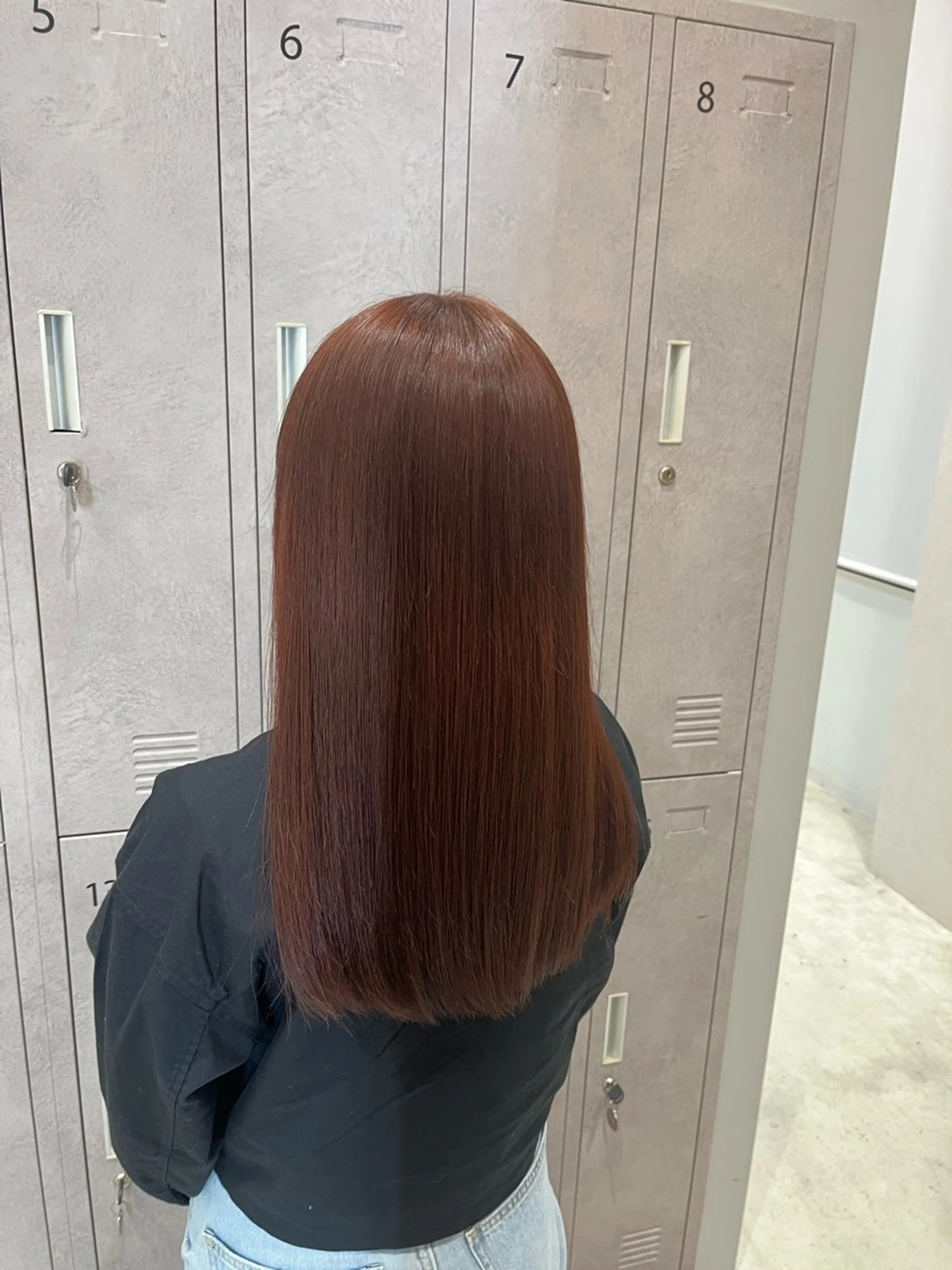 カラー ブラウンカラー ピンクカラー カット ヘアカラー トリートメント 斉藤 果音のヘアスタイル