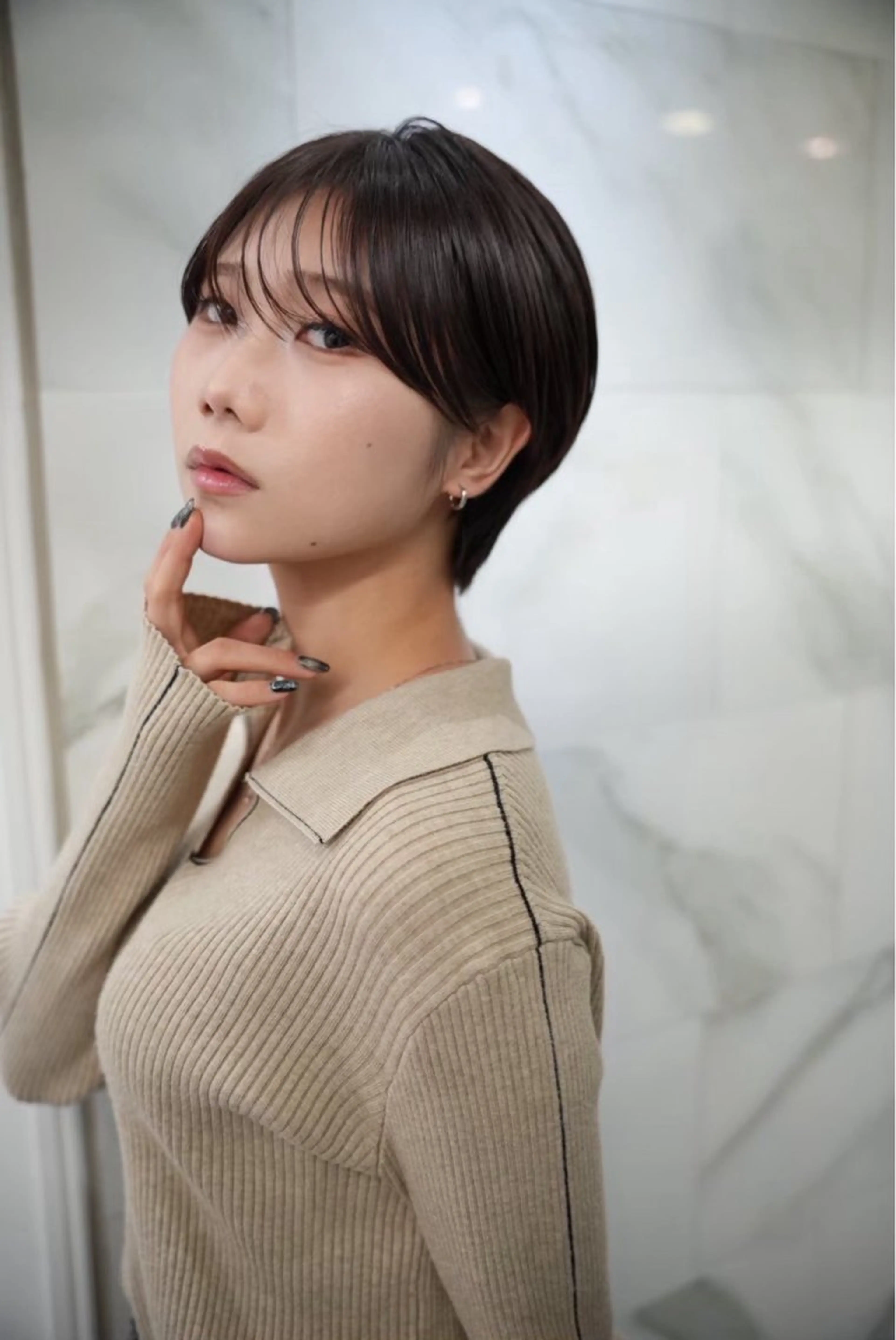 ショート 伊藤 陸/soigneのヘアスタイル