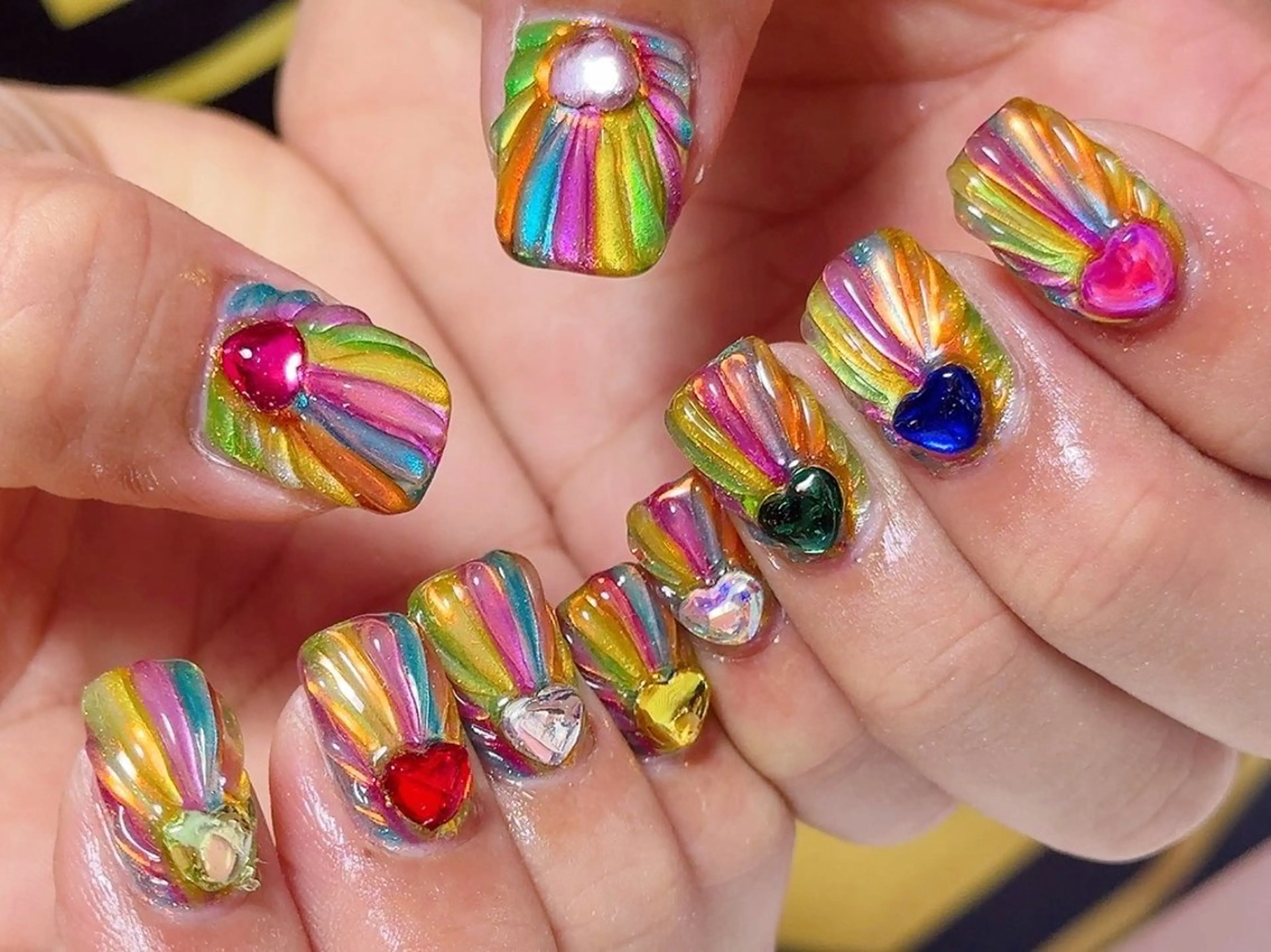 ネイル ハンドネイル Nail Atelier IamI所属・アイアムアイ 大村磨衣のネイルデザイン