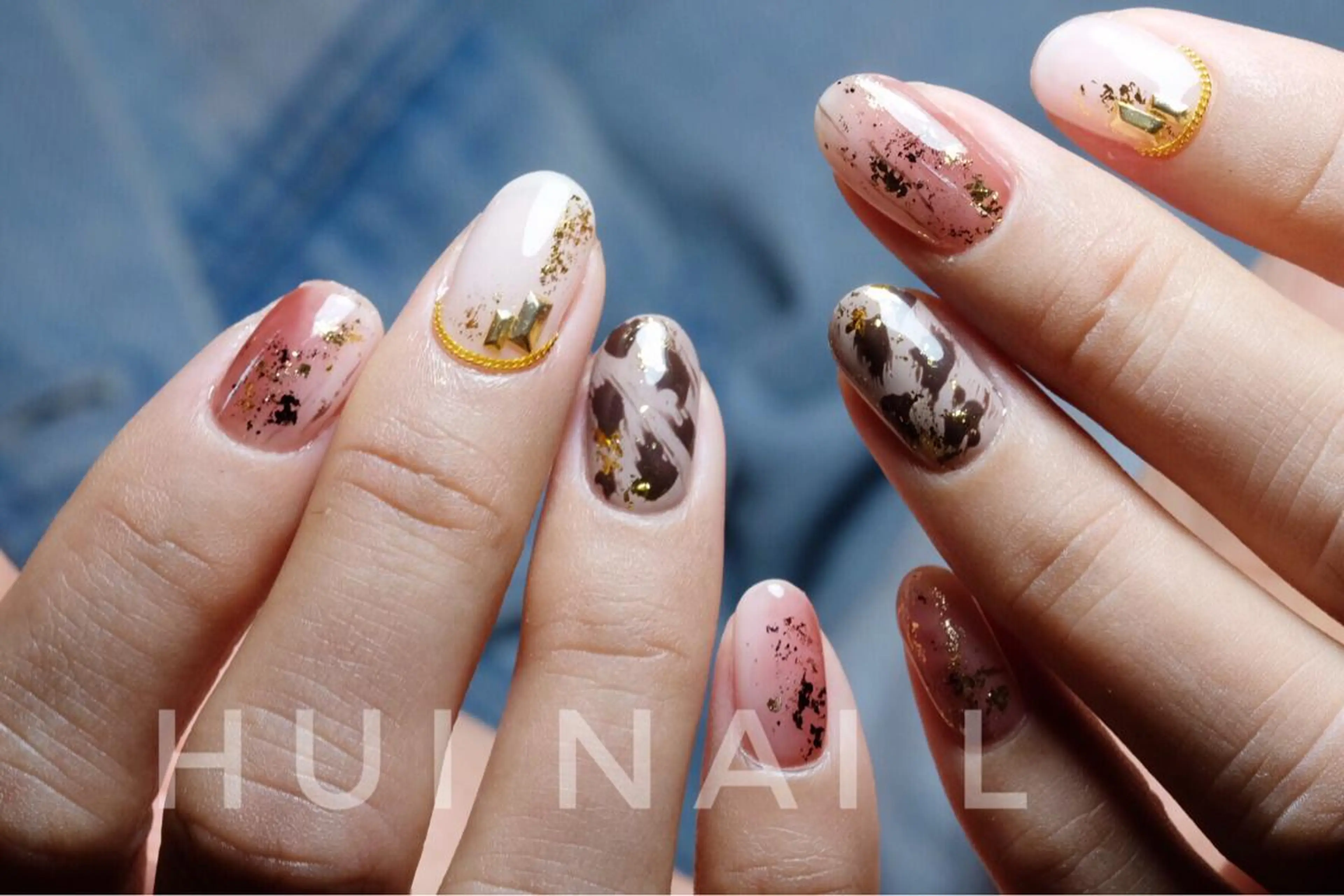 ミディアム めぐみのネイルサロン 惠のネイルデザイン