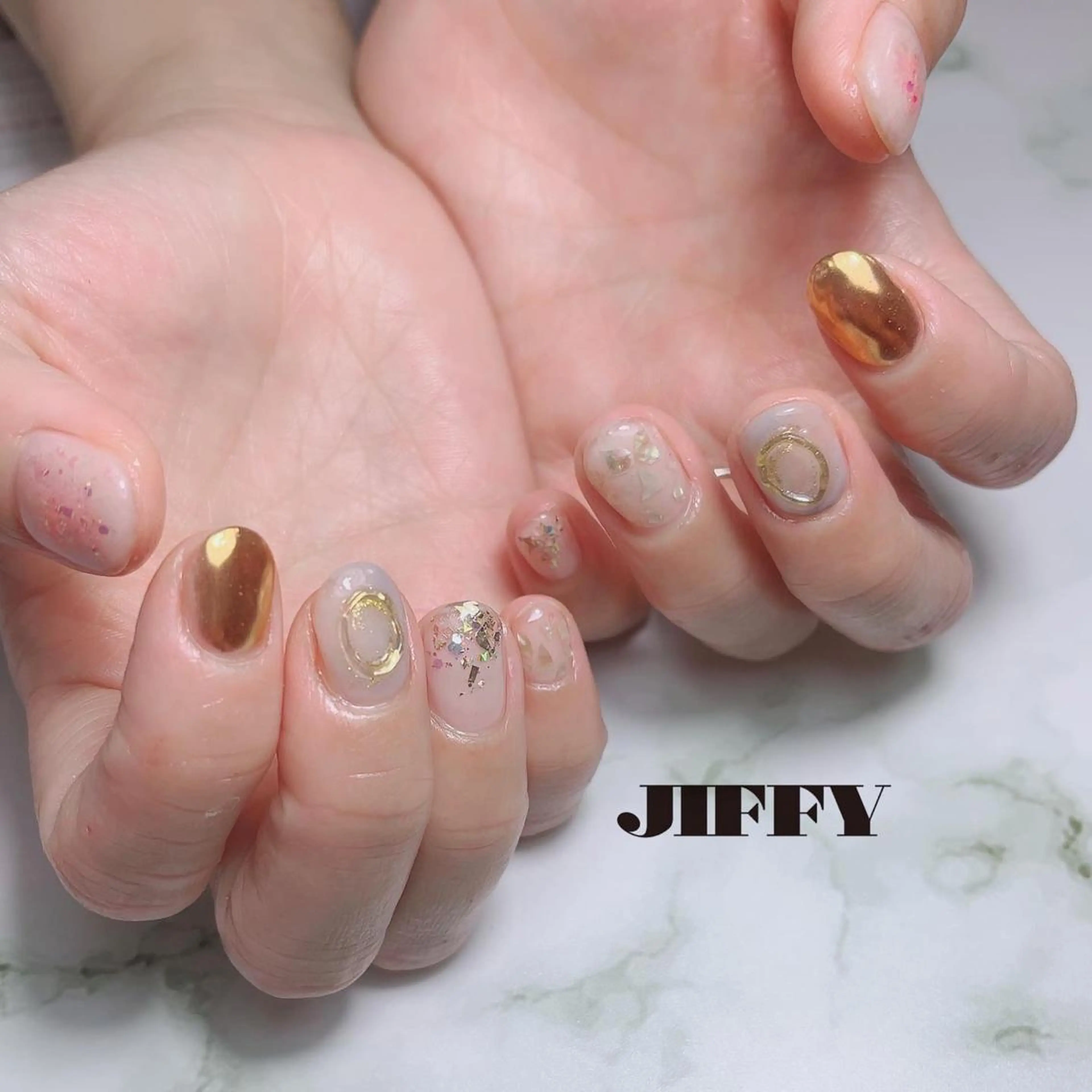 ネイル ニュアンスネイル JIFFY所属・JIFFY nailstudioのネイルデザイン