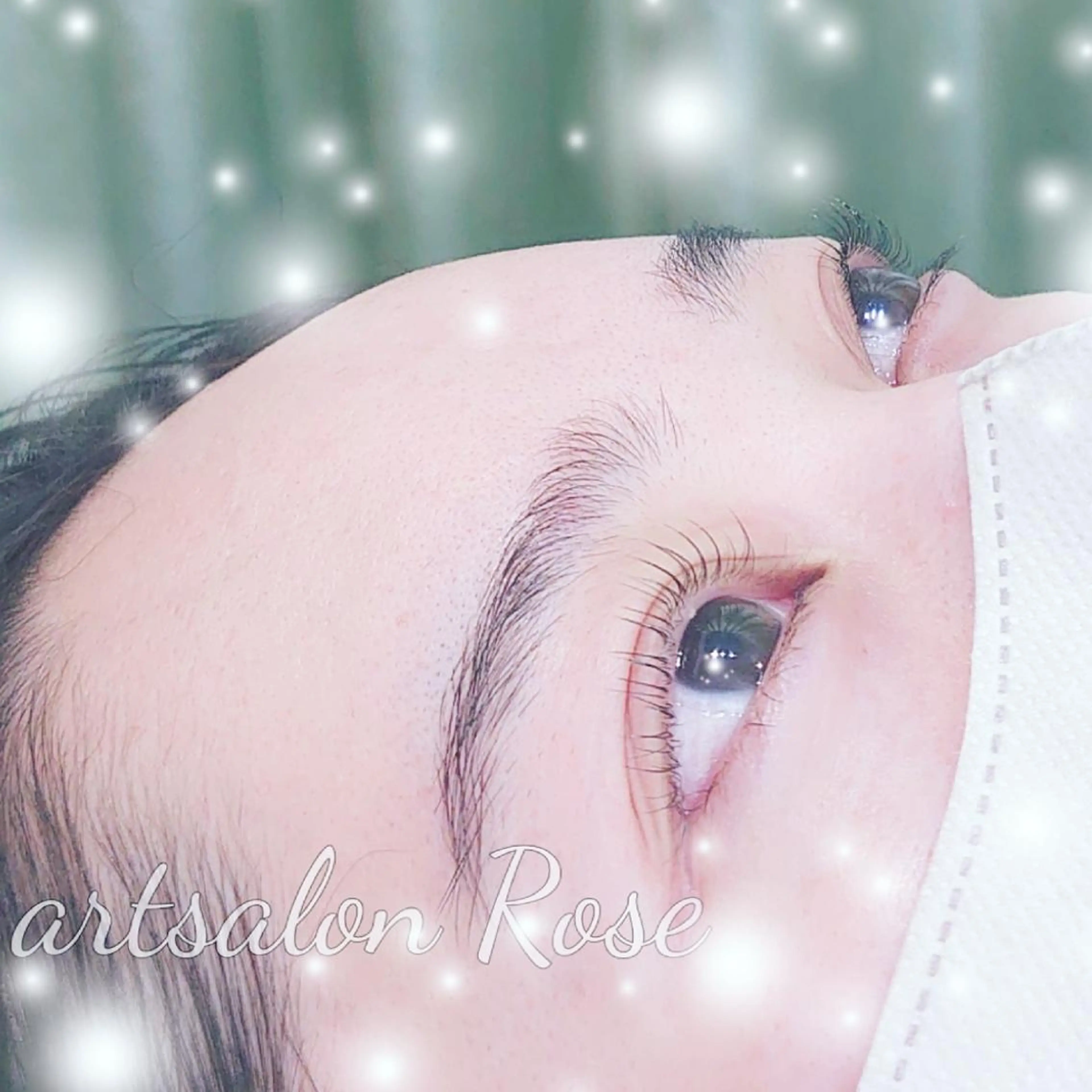 マツエク・マツパ パリジェンヌラッシュリフト まつげパーマ マツパ アートサロン ロゼ　AIのマツエク・マツパデザイン