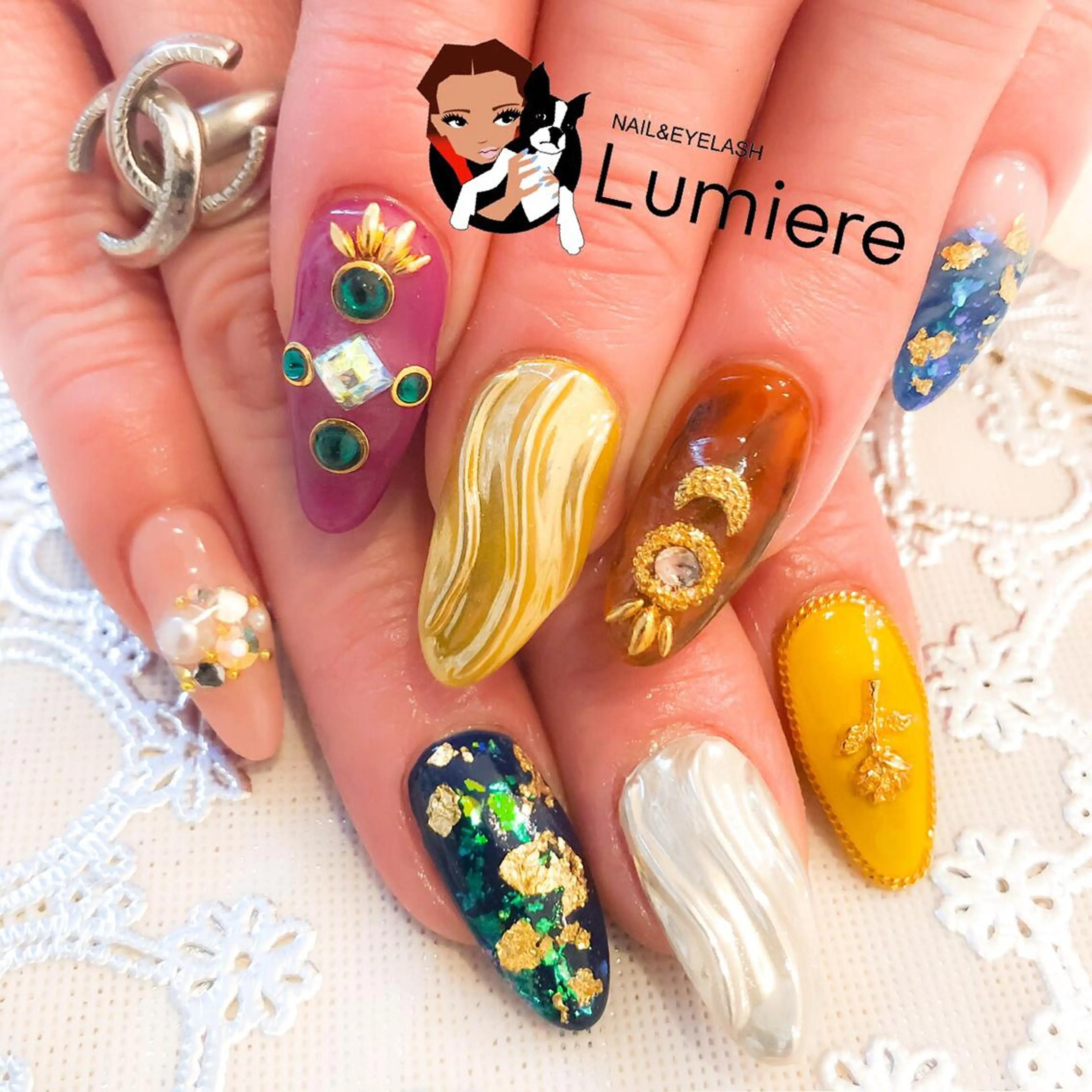 キッズ ネイル マツエク・マツパ beauty Kasane,所属・鎌野 えりかのマツエク・マツパデザイン