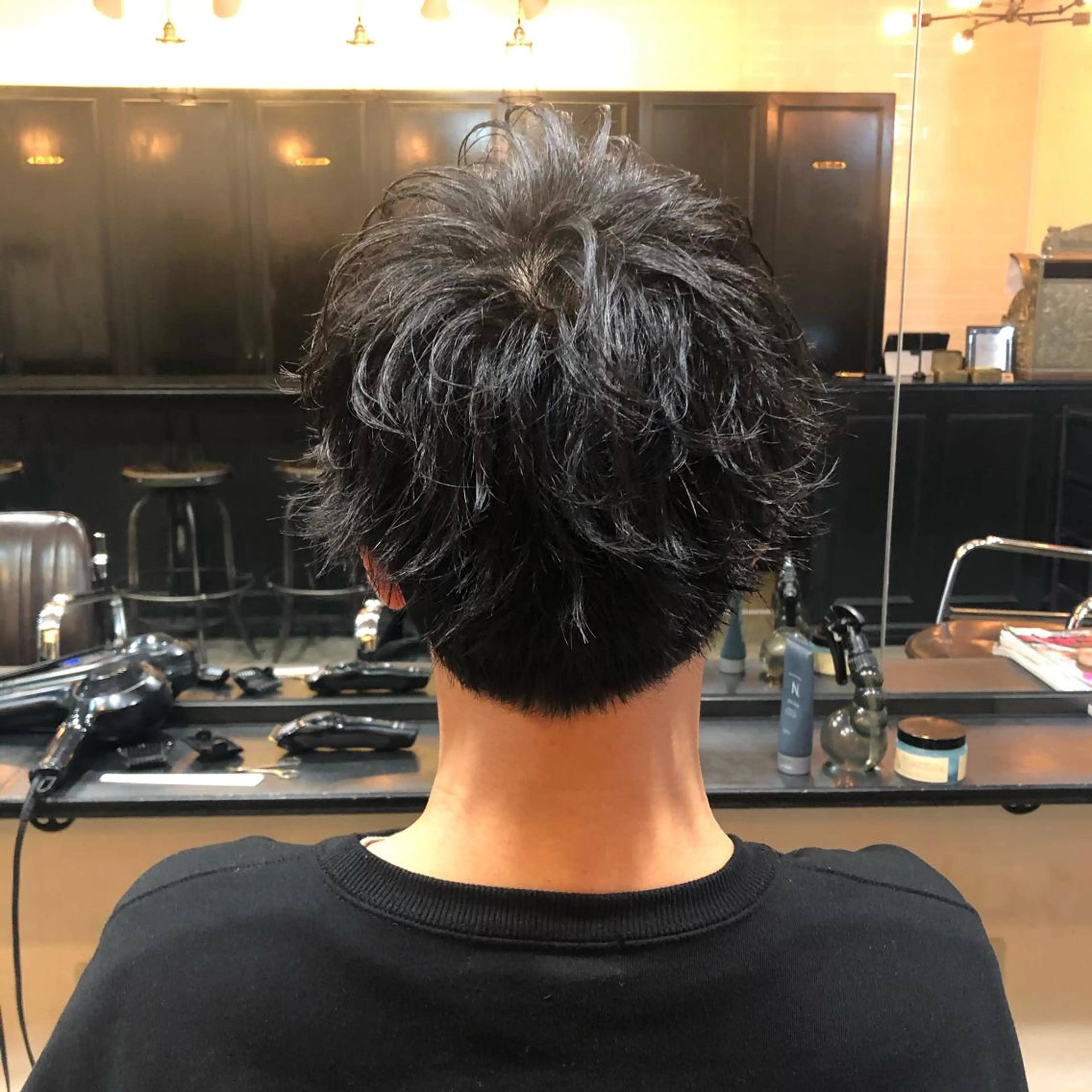 ショート メンズ カット Steelo  渋谷所属・✴︎赤み除去カラー daichi✴︎のヘアスタイル