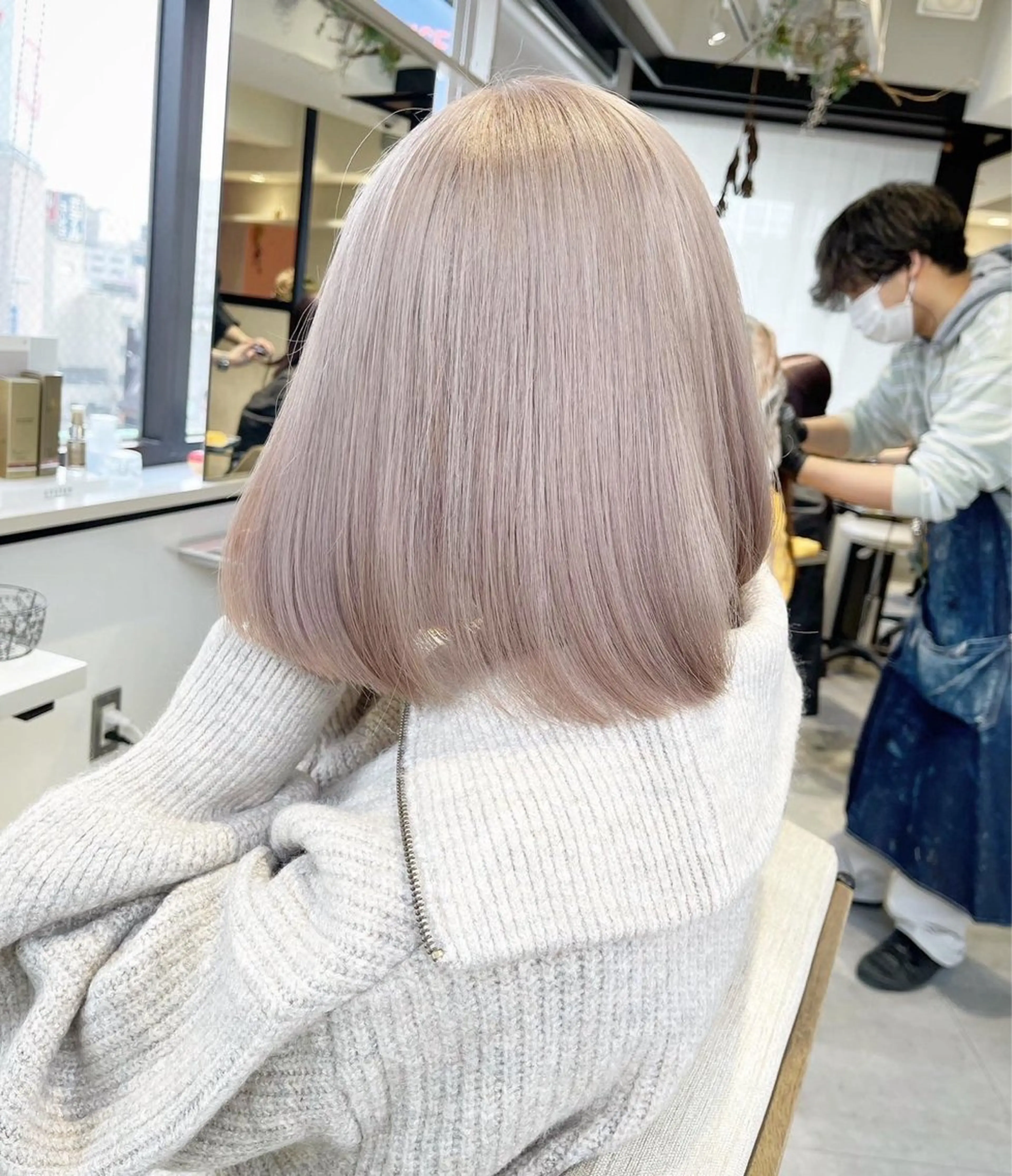 💌【ハイブリーチ】(ブリーチ2回)+【ケアカラー】+【カット】💫ガッツリイメチェンコース!!💫の写真