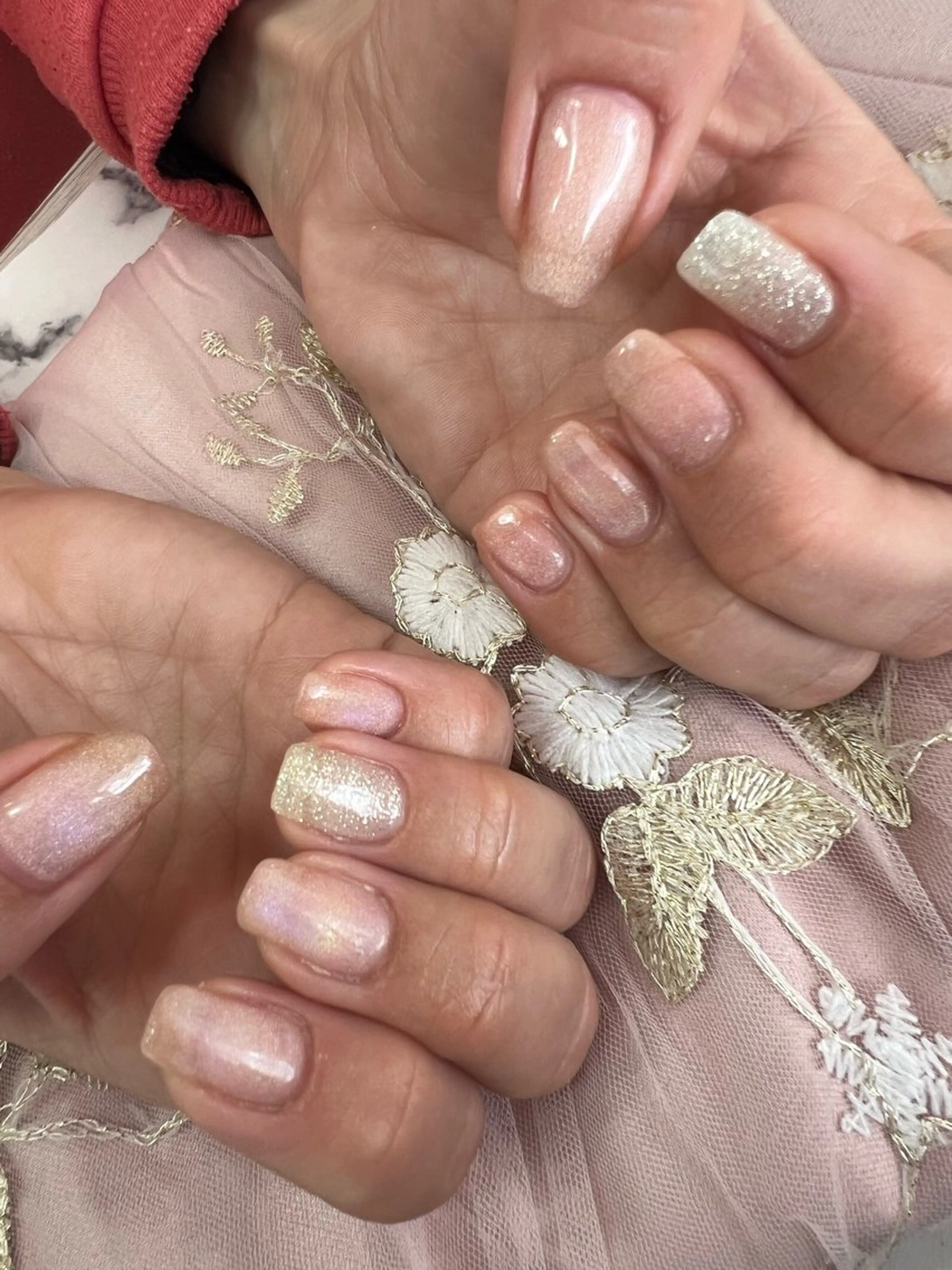 ネイル フラッシュネイル マグネットネイル Luminous ⭐︎のネイルデザイン