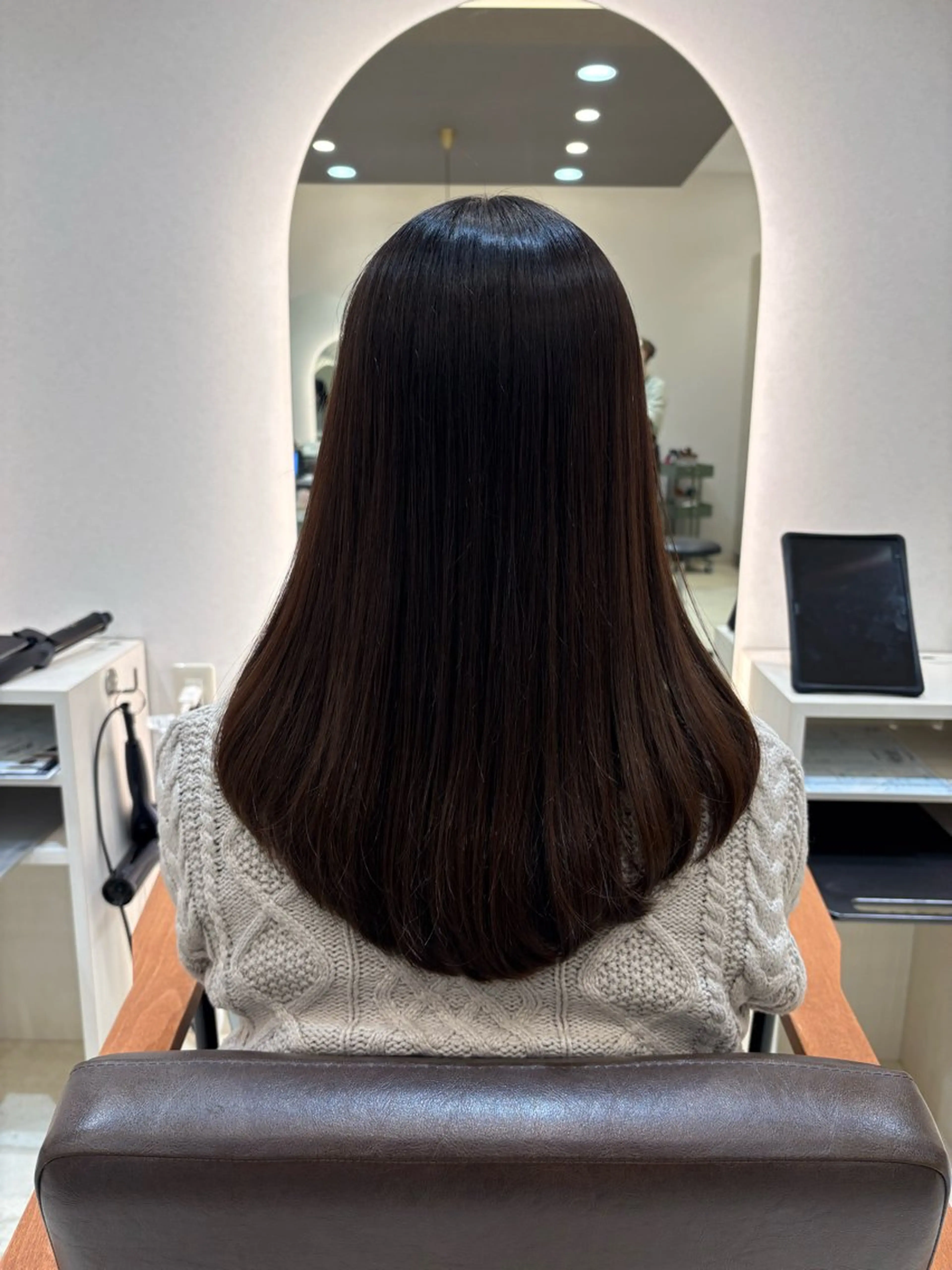 ロング ゆうな VISAGE dioのヘアスタイル