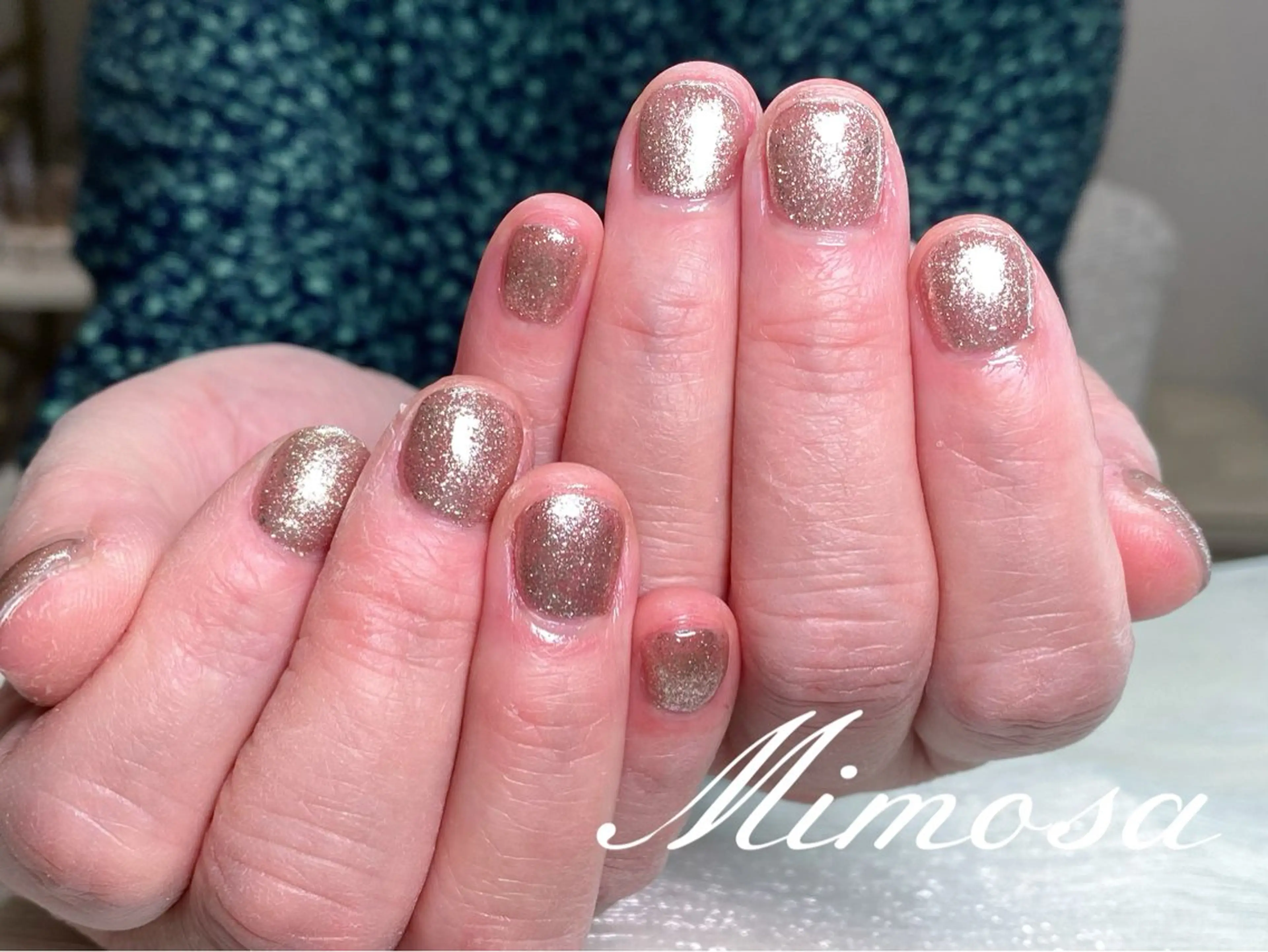 ネイル ハンドネイル 💛Mimosa💛 吉祥寺のネイルデザイン