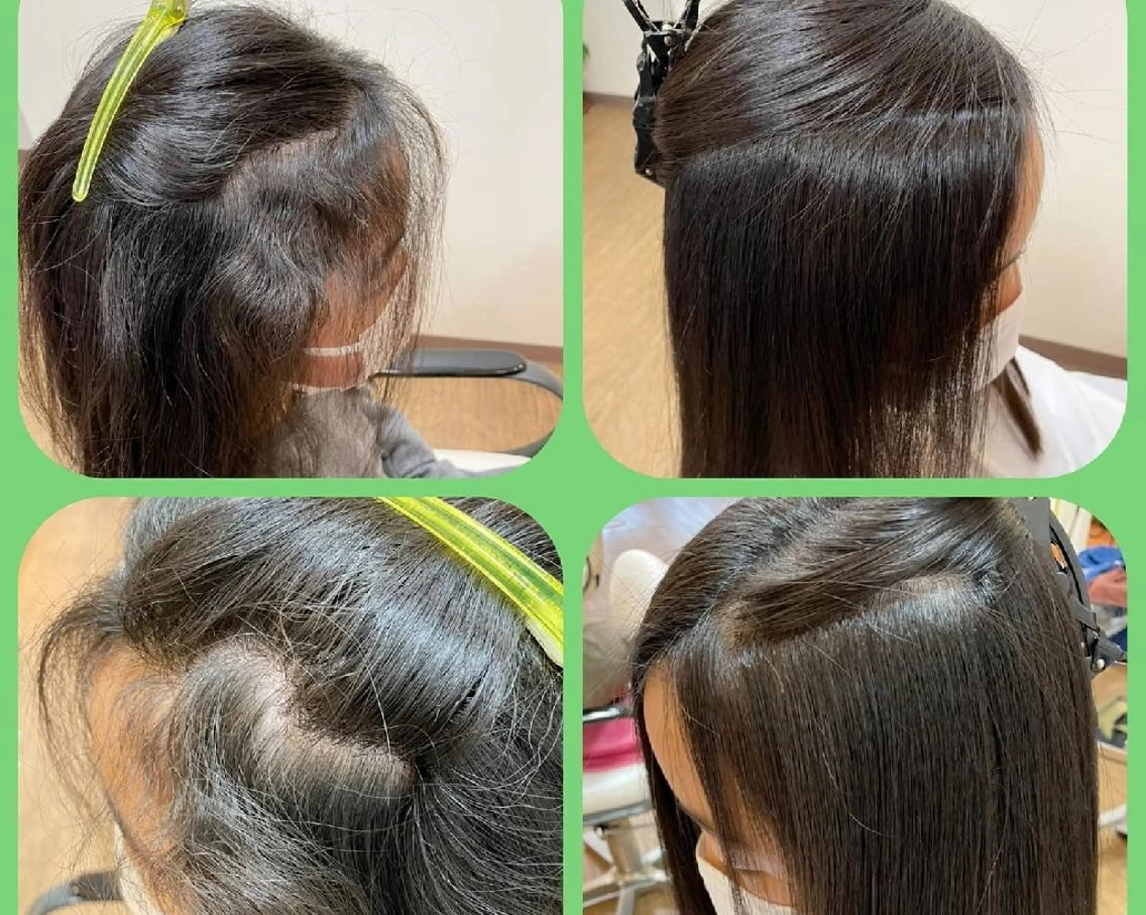 セミロング 縮毛矯正 石原 生太  のヘアスタイル