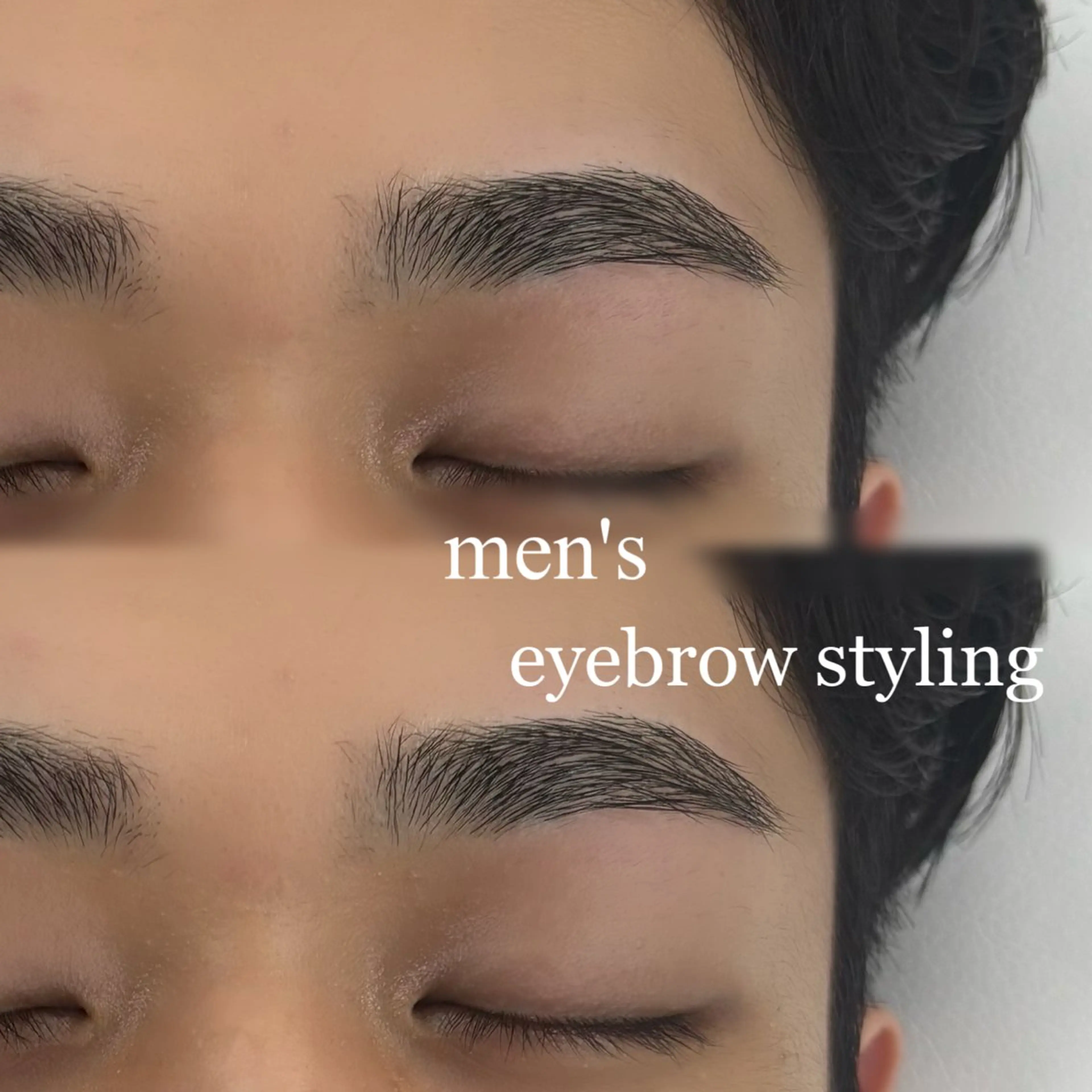 メンズ アイブロウ マツパ Une fleur RUIのマツエク・マツパデザイン