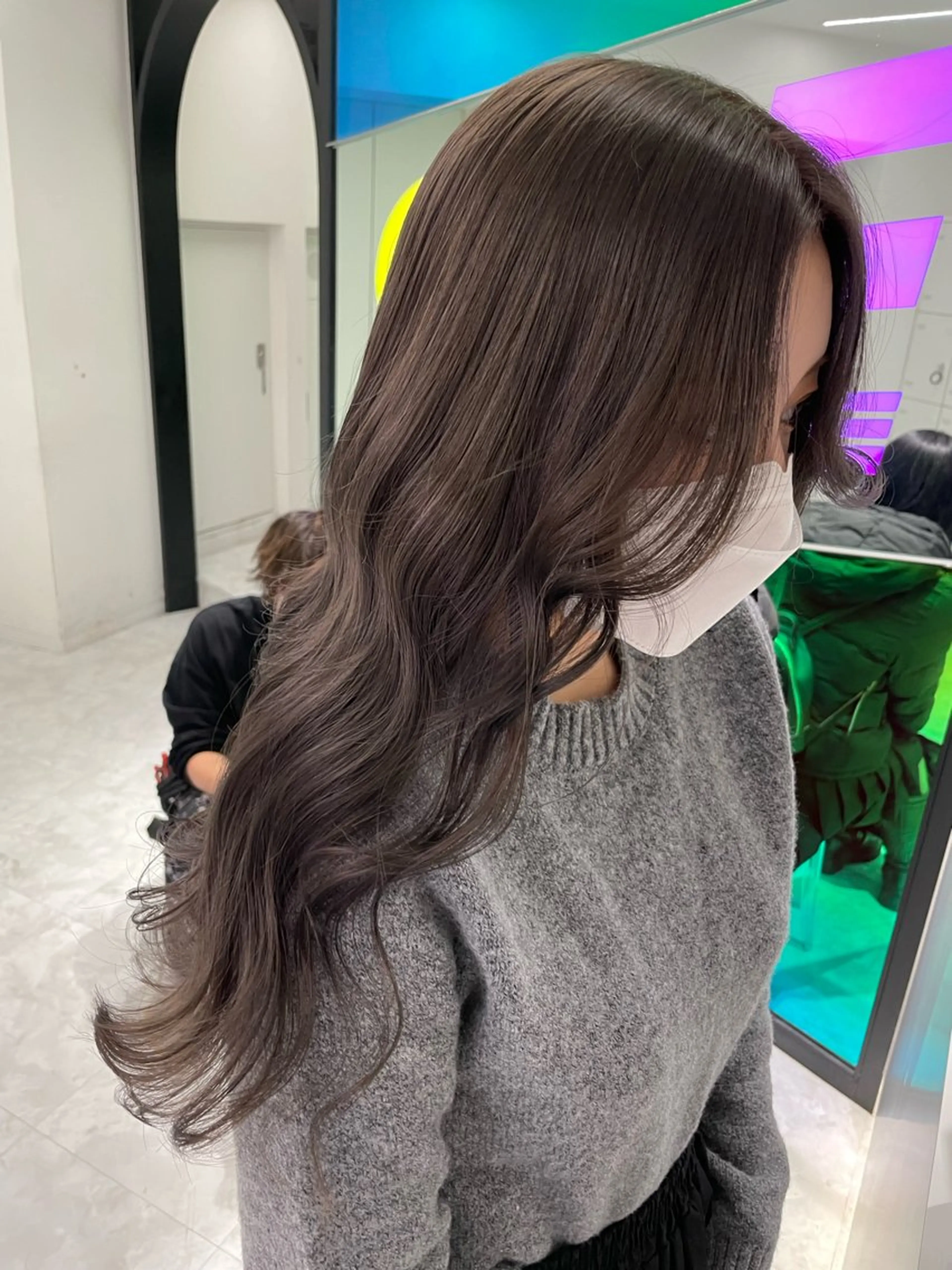 ロング カラー ヘアアレンジ 🎀 yuuka🎀のヘアスタイル