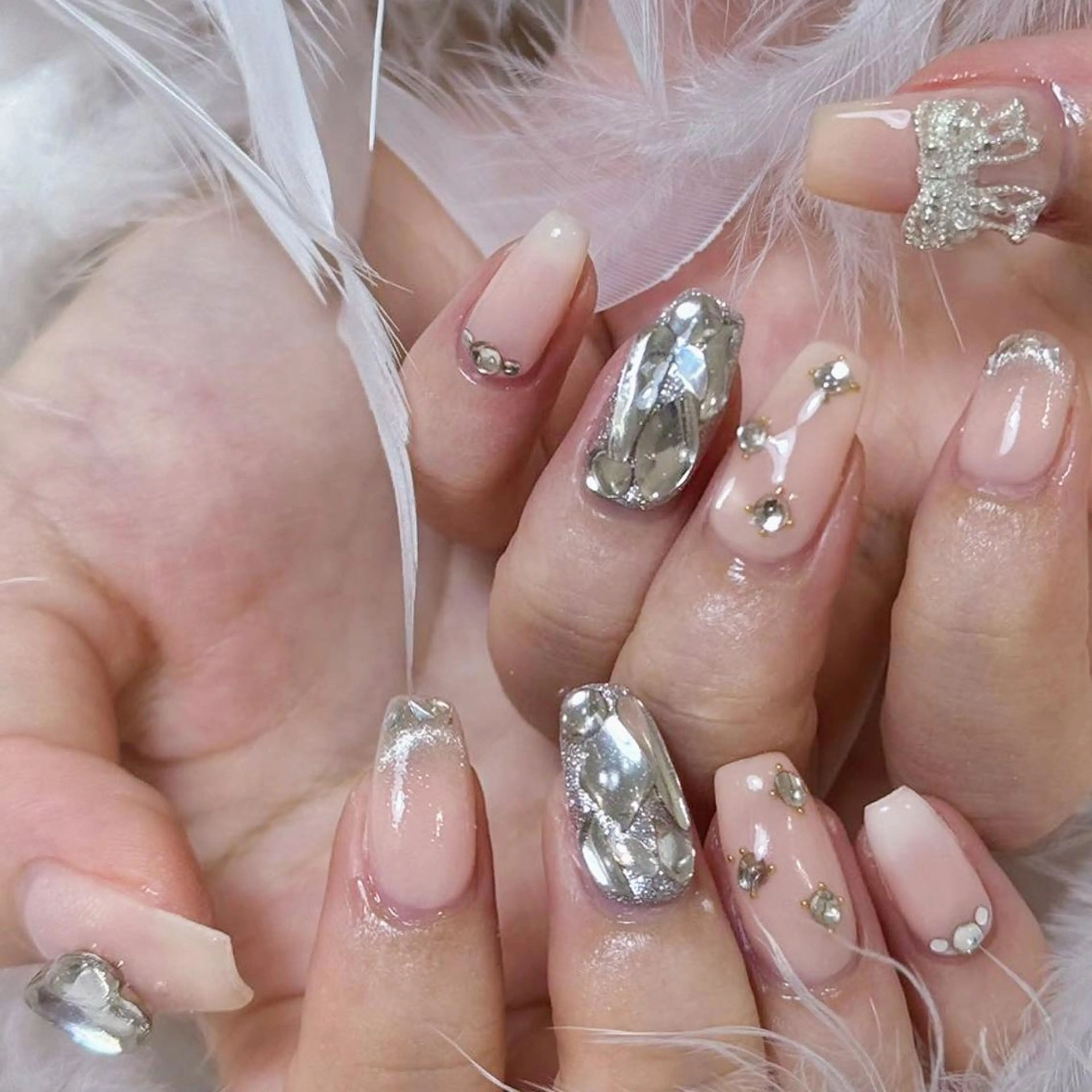 ネイル ハンドネイル DIAMOND 💦のネイルデザイン