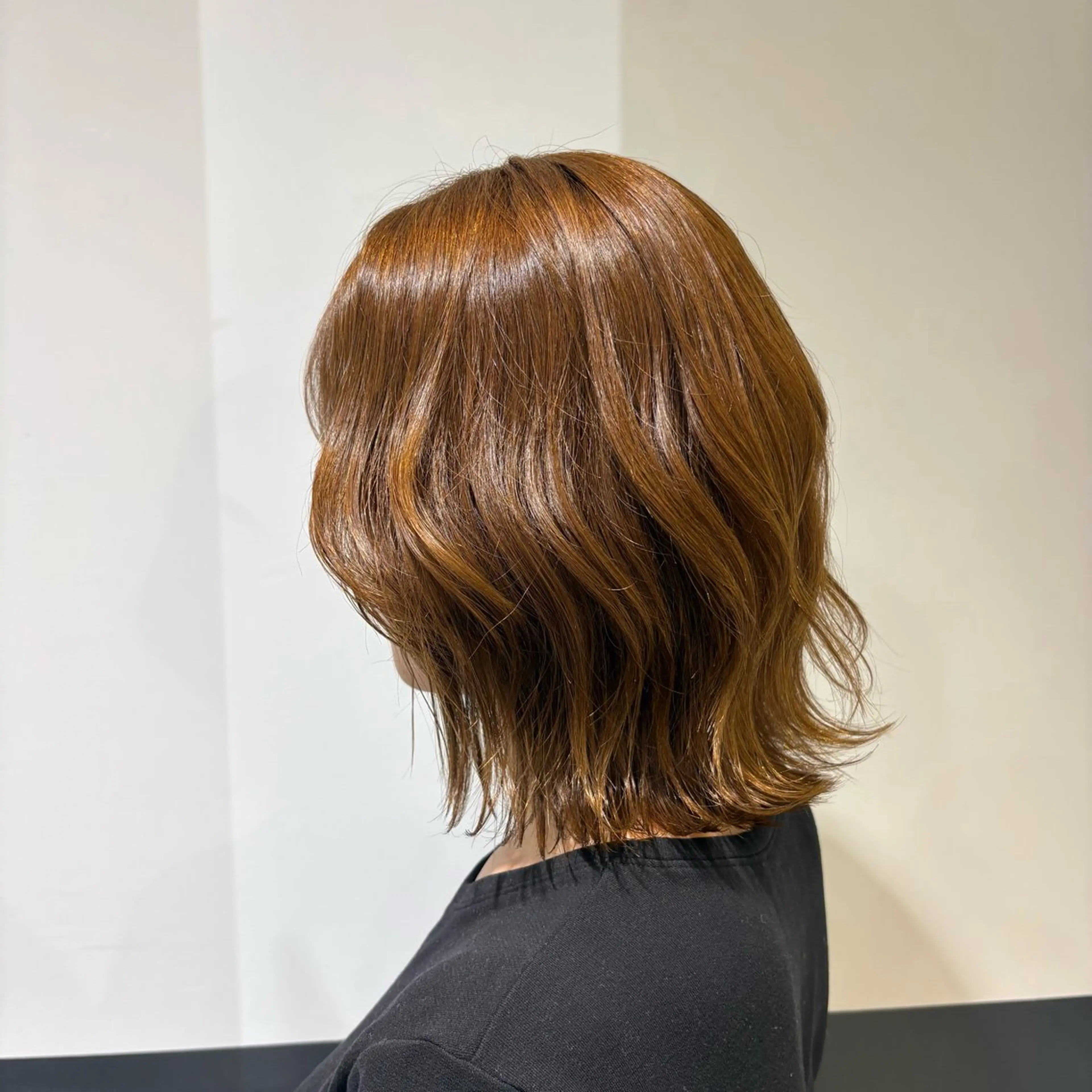 ミディアム ボブレイヤー ボブ レイヤーカット カット トリートメント ボブ/外国人風カラー 🩵mikiのヘアスタイル