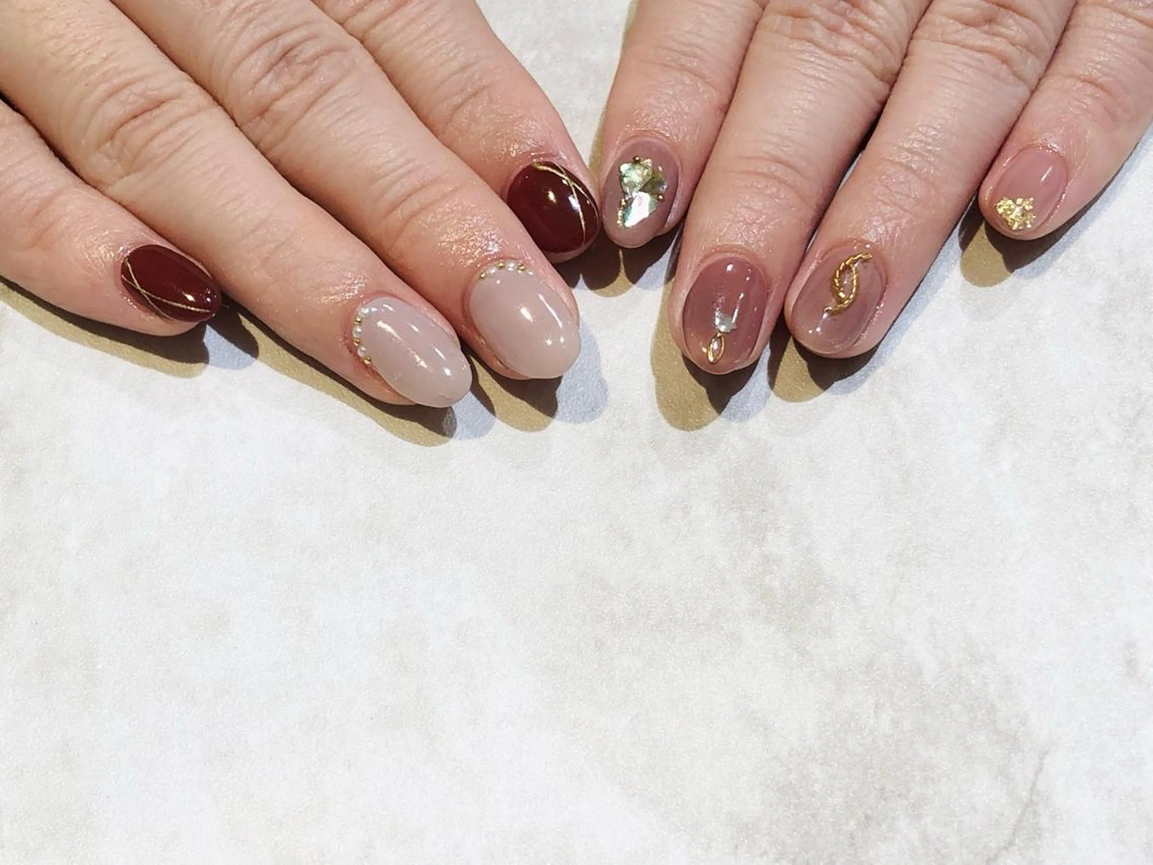 ネイル 舞田 苑香のネイルデザイン