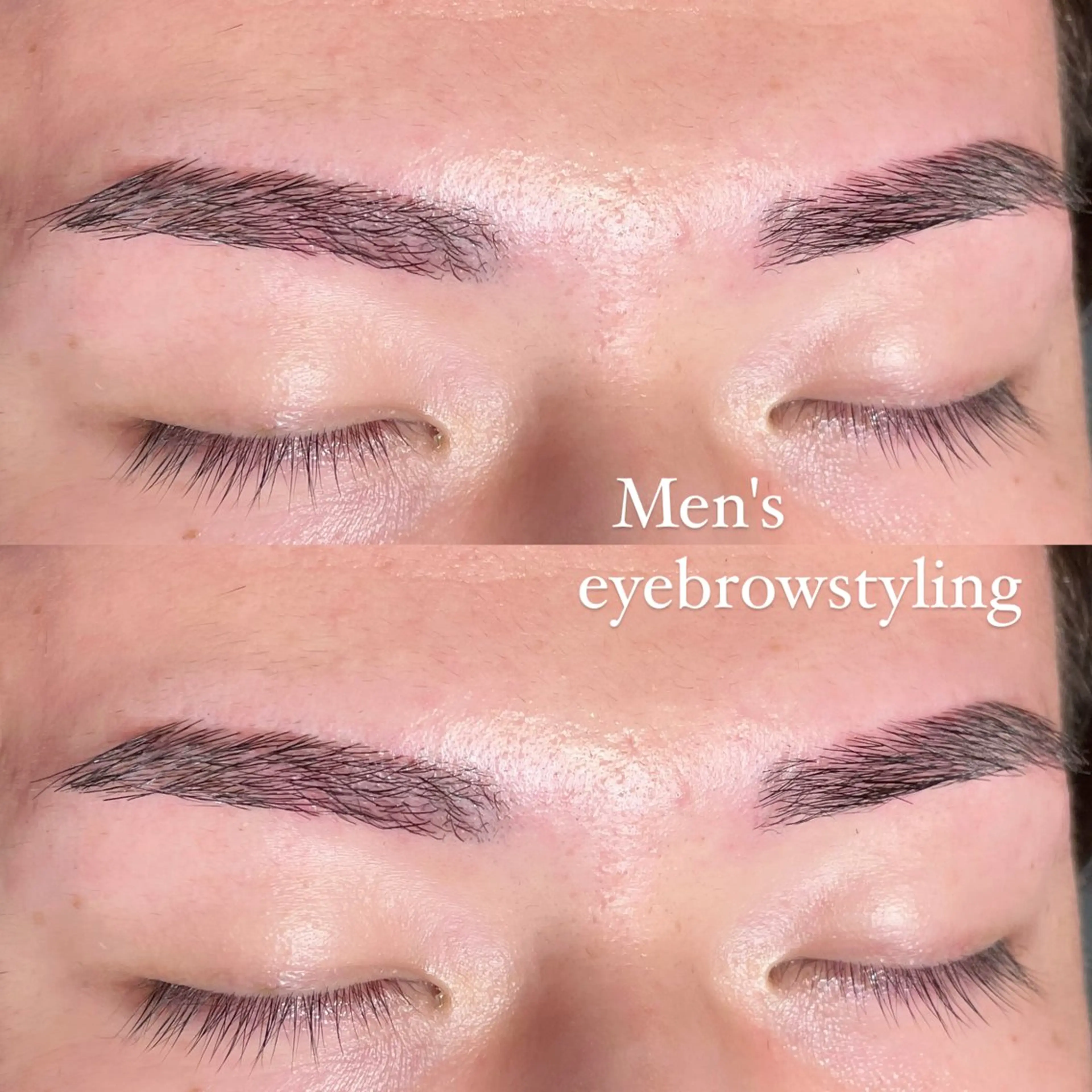 メンズ アイブロウ ワックス脱毛 眉カット その他(アイブロウ) Linka 🎀のマツエク・マツパデザイン