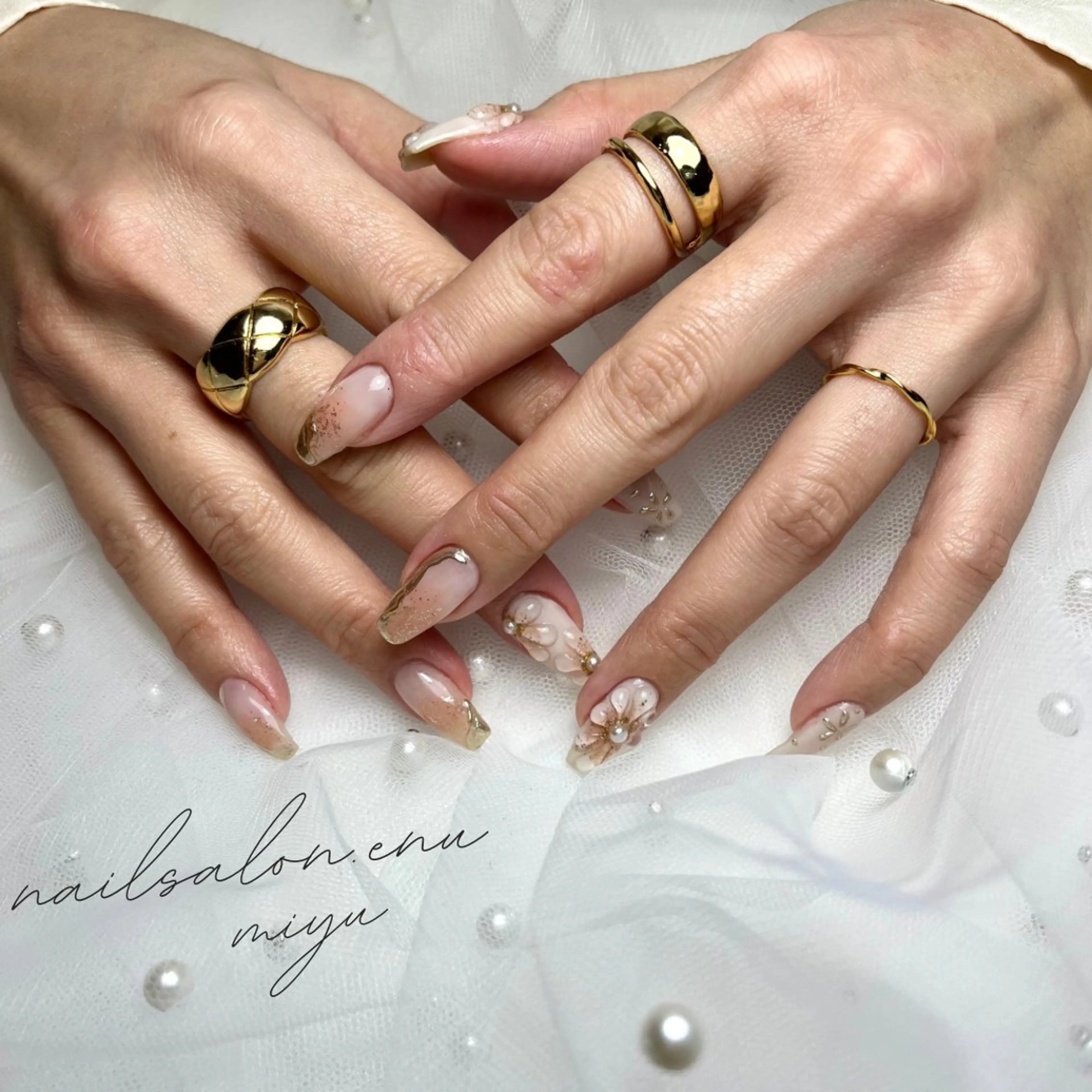ネイル nailsalon enu.　miyuのネイルデザイン