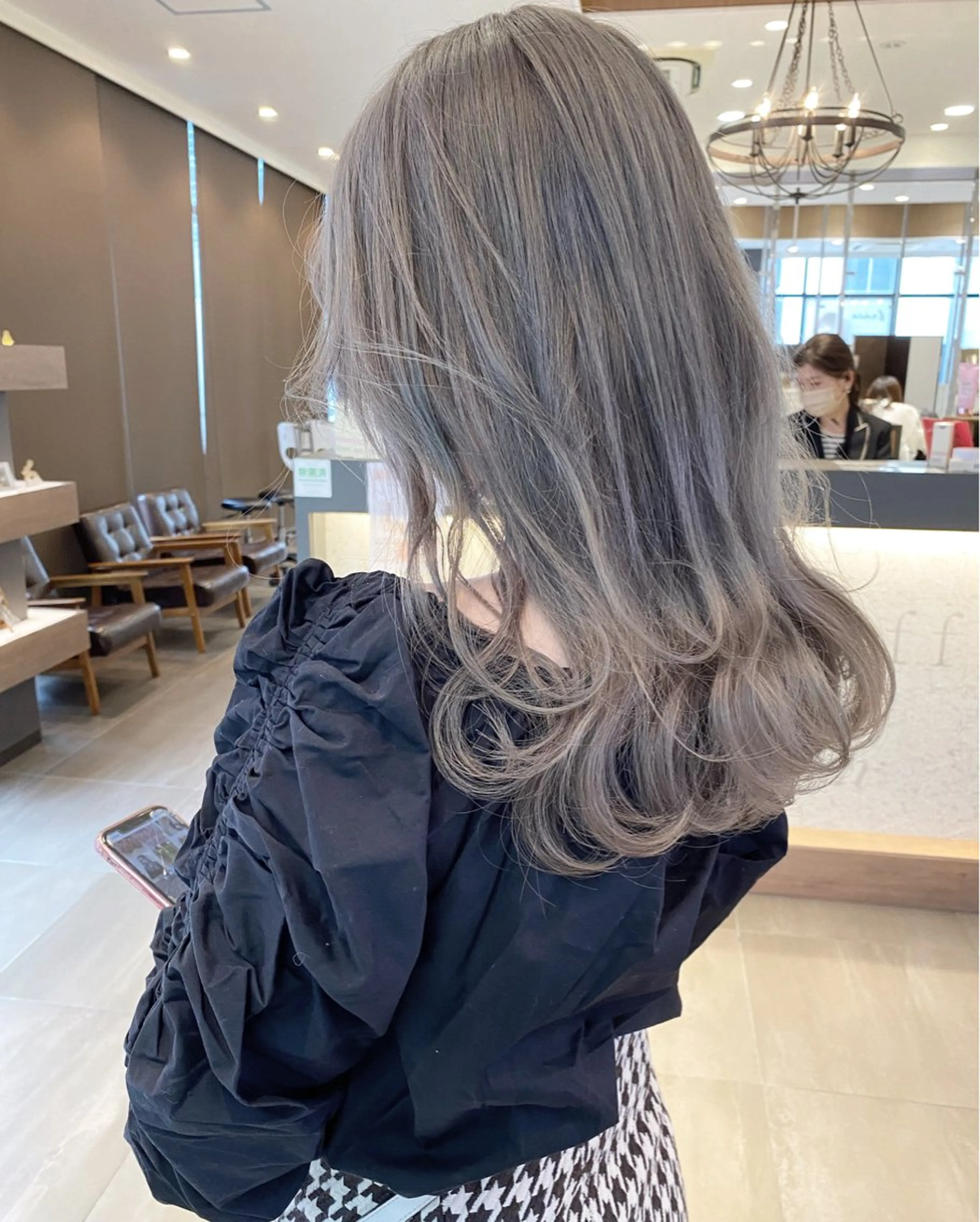 セミロング 💎【髪質改善カラー 艶髪×縮毛矯正】💎のヘアスタイル