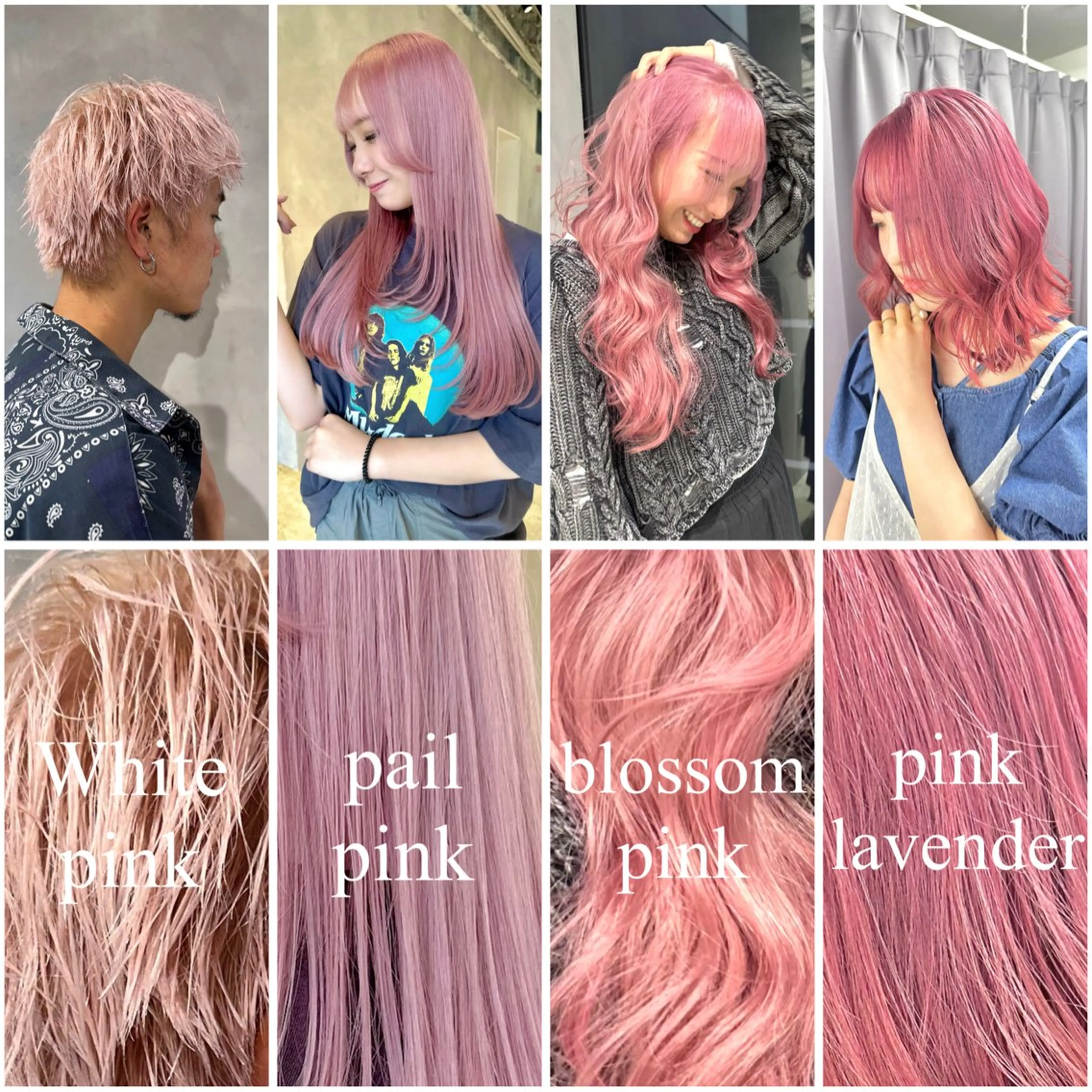カラー ブリーチ ケアブリーチ ピンクカラー ハイトーン/ショート /akane🐰♥️のヘアスタイル