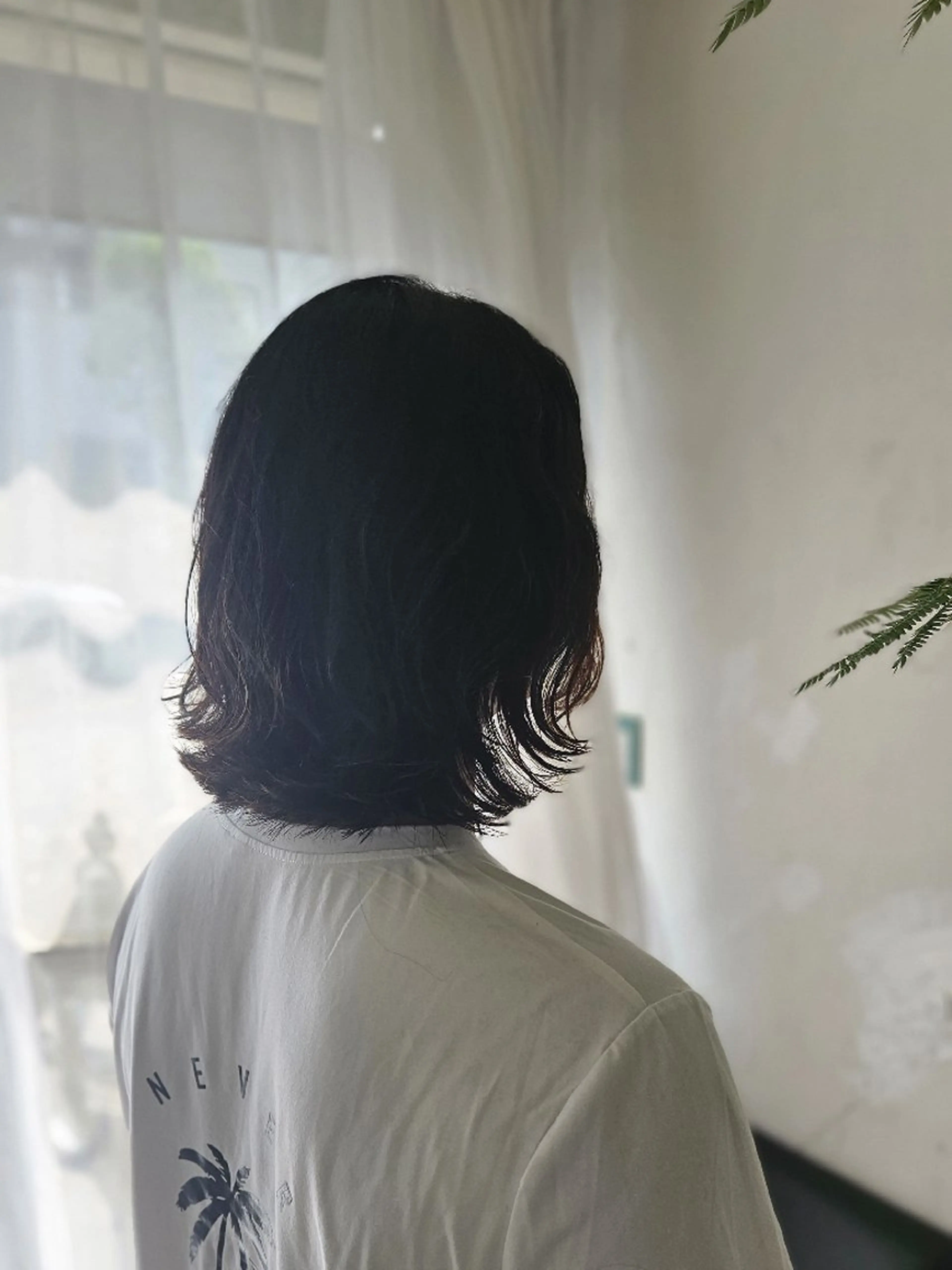 ミディアム メンズ メンズウルフカット ボブ ウルフカット ウルフボブ Coppe pan所属・熊野 タイソンのヘアスタイル