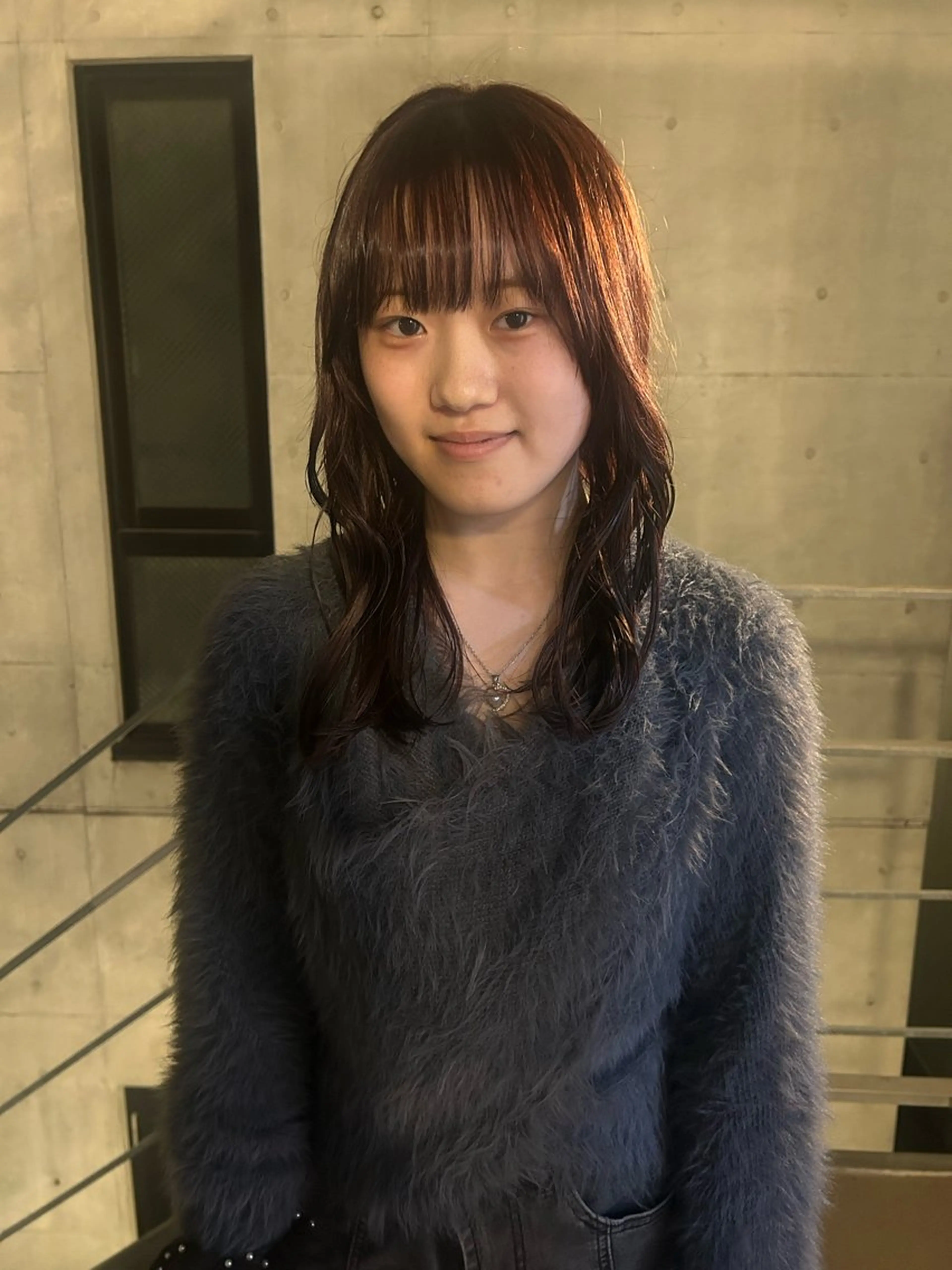 ロング カラー カット ヘアカラー yumeka🩶ボブ 暖色/透け感カラーのヘアスタイル