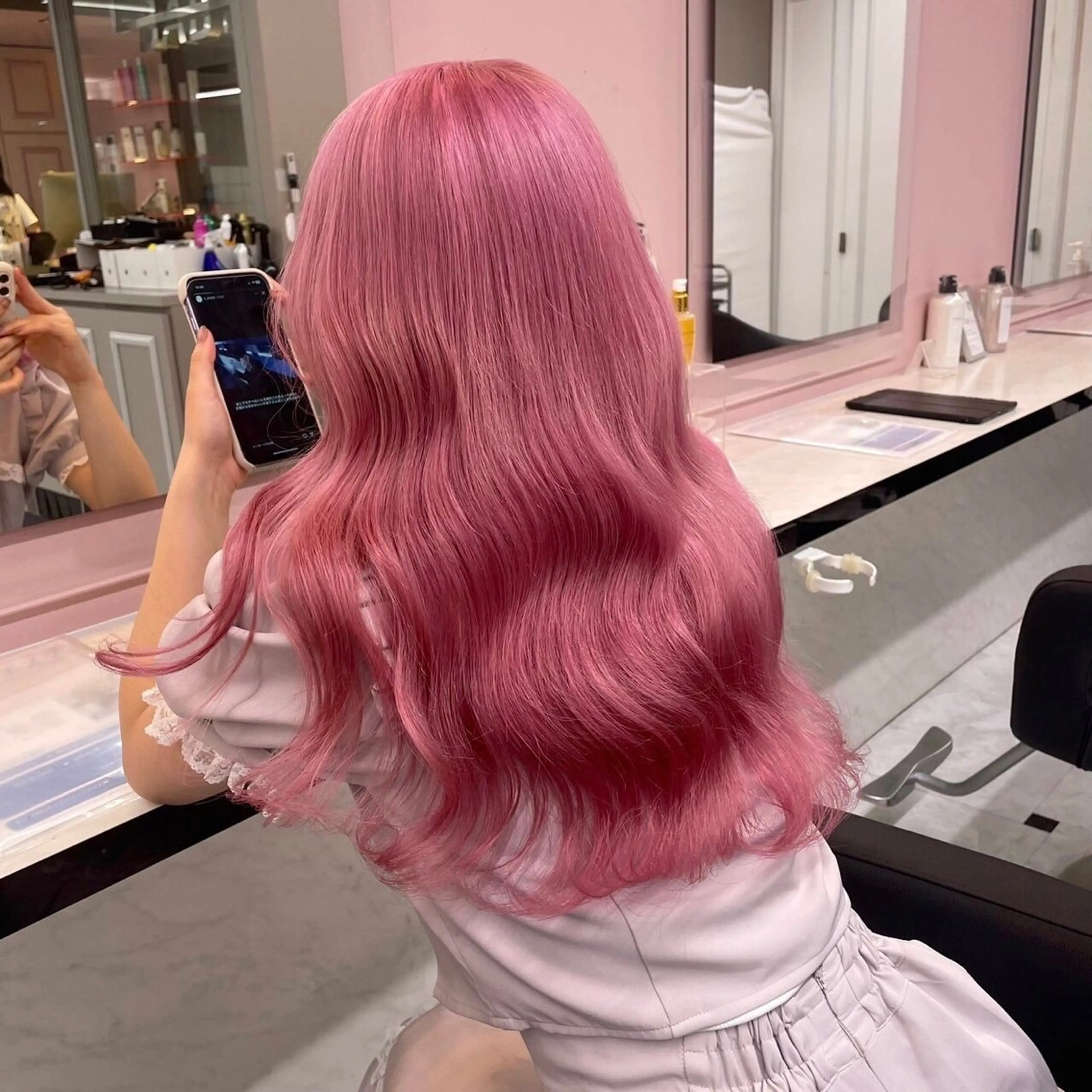 ロング カラー ヘアカラー ブリーチ無し透明感 🕊AZUSAのヘアスタイル