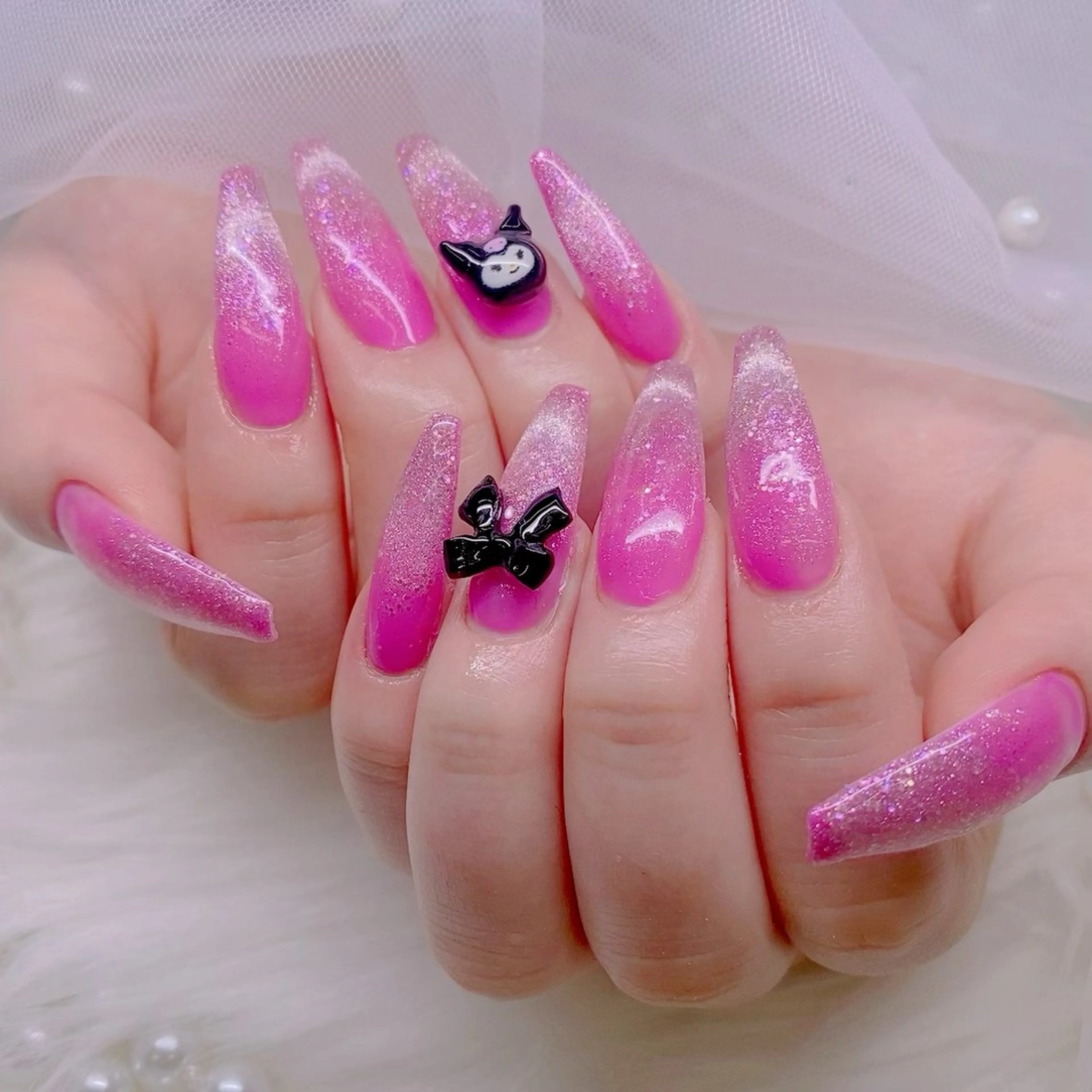 ネイル ETERNA Nail 銀座店【パラジェル/フィルイン/チップ長さだし/マグネット/ニュアンス】所属・ア カリのネイルデザイン