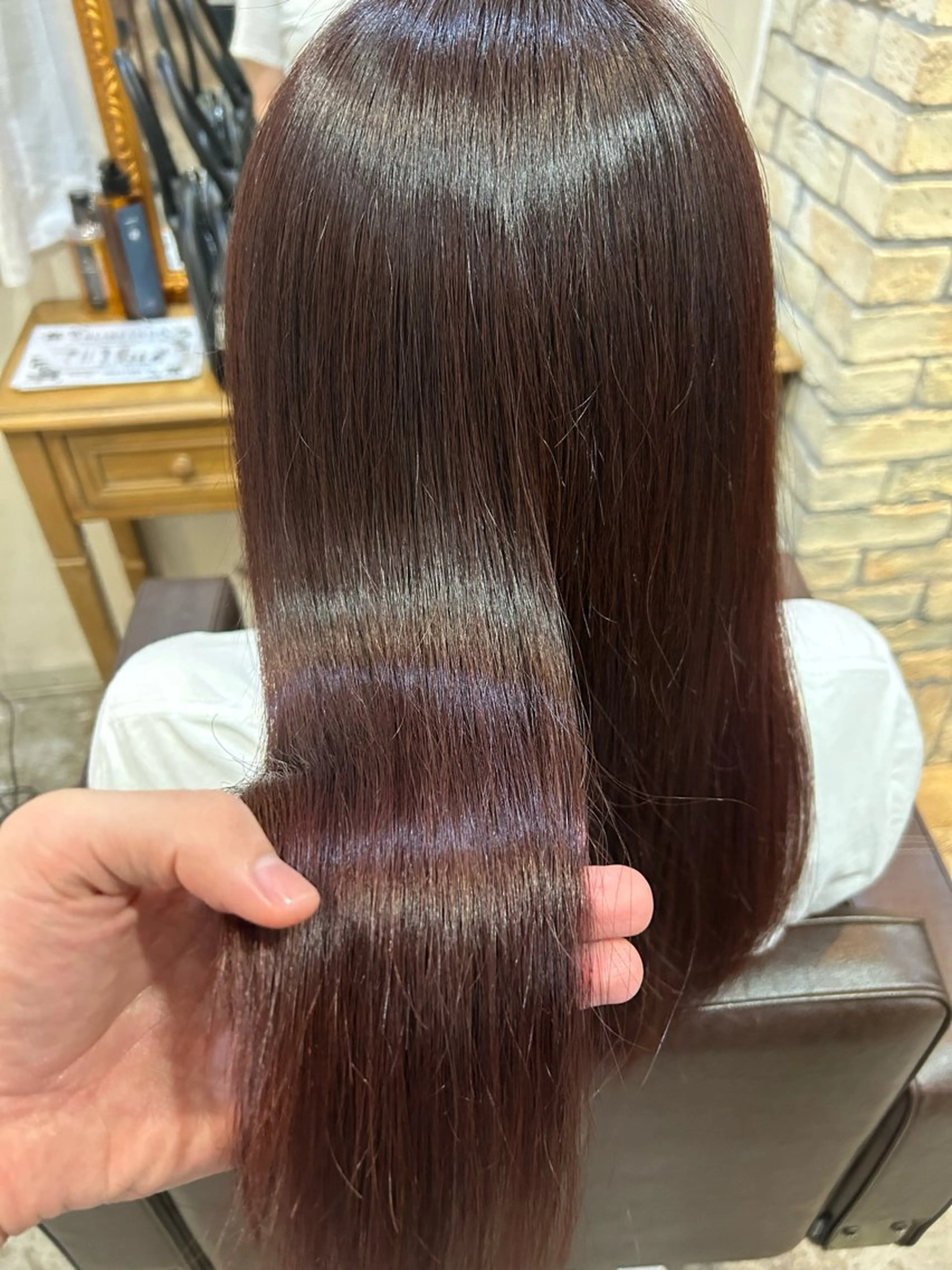 ロング カラー 小澤 一稀のヘアスタイル