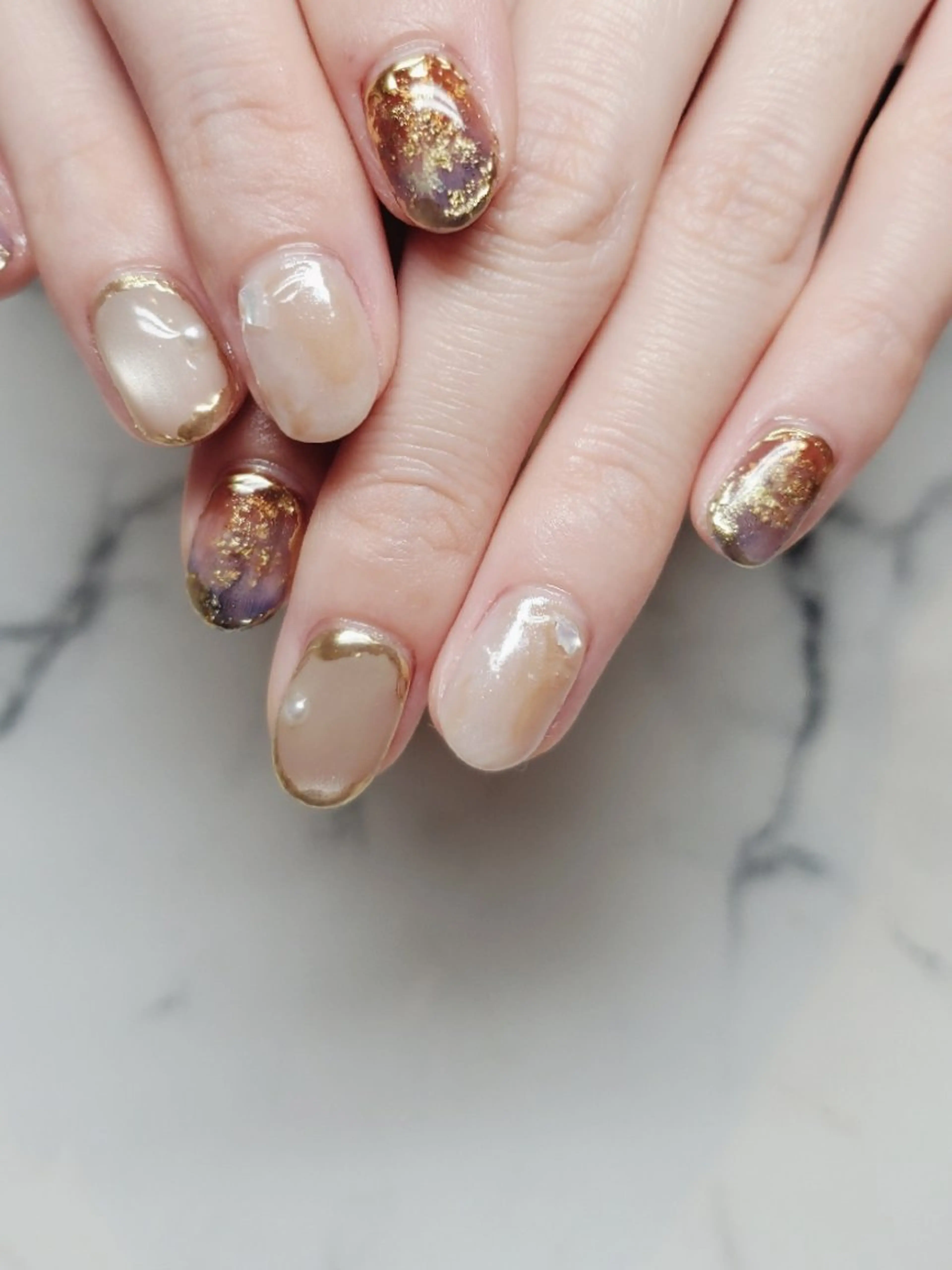 ネイル ハンドネイル ୨୧arc マツダ୨୧のネイルデザイン