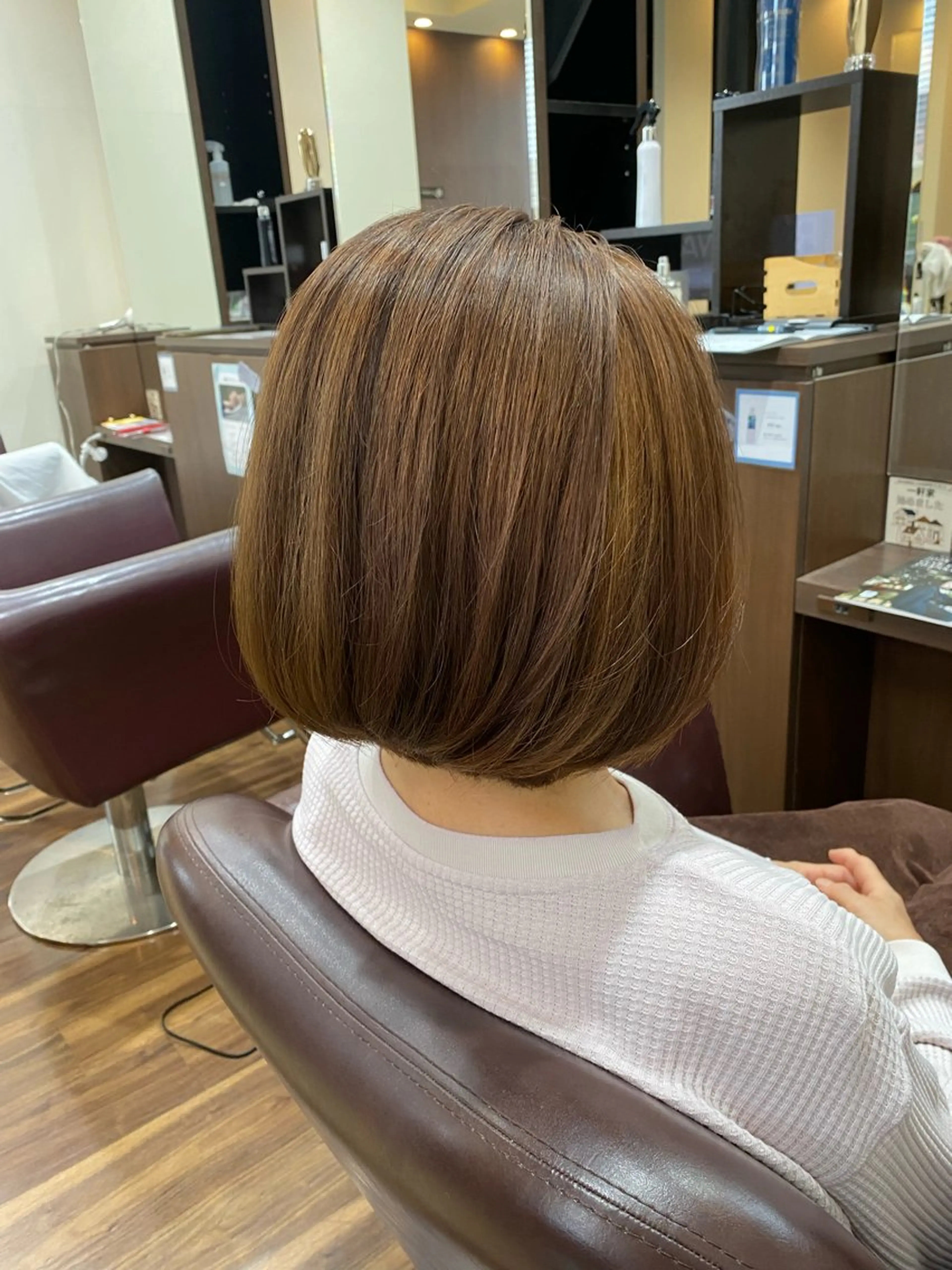 成人式前に✨ブリーチ無しダブルカラーの写真