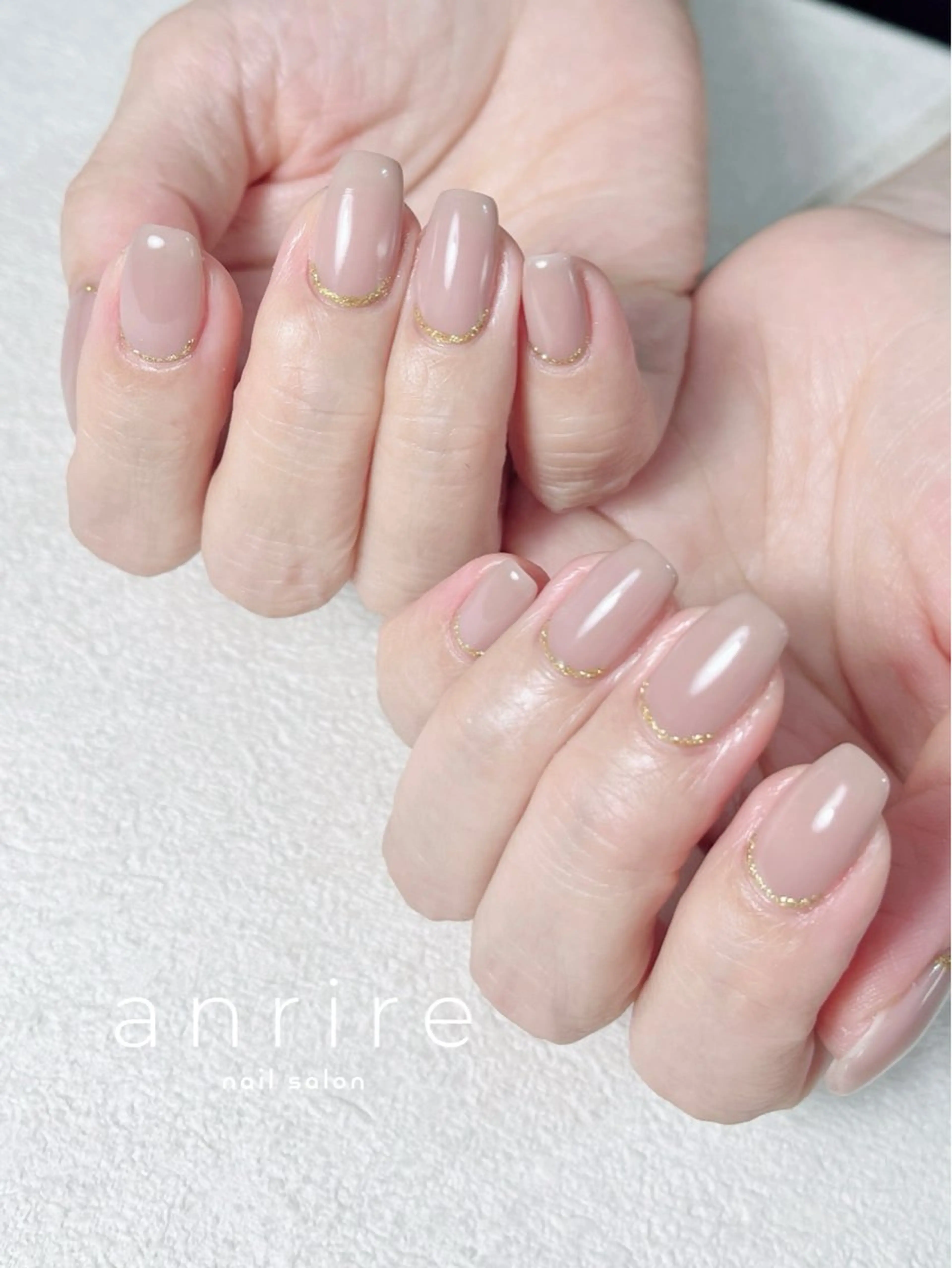 ネイル ジェルネイル ラメ(グリッター) オフィスネイル ワンカラーネイル パラジェル ハンドネイル nail salon anrire〜アンリール〜所属・nailsalon anrireのネイルデザイン