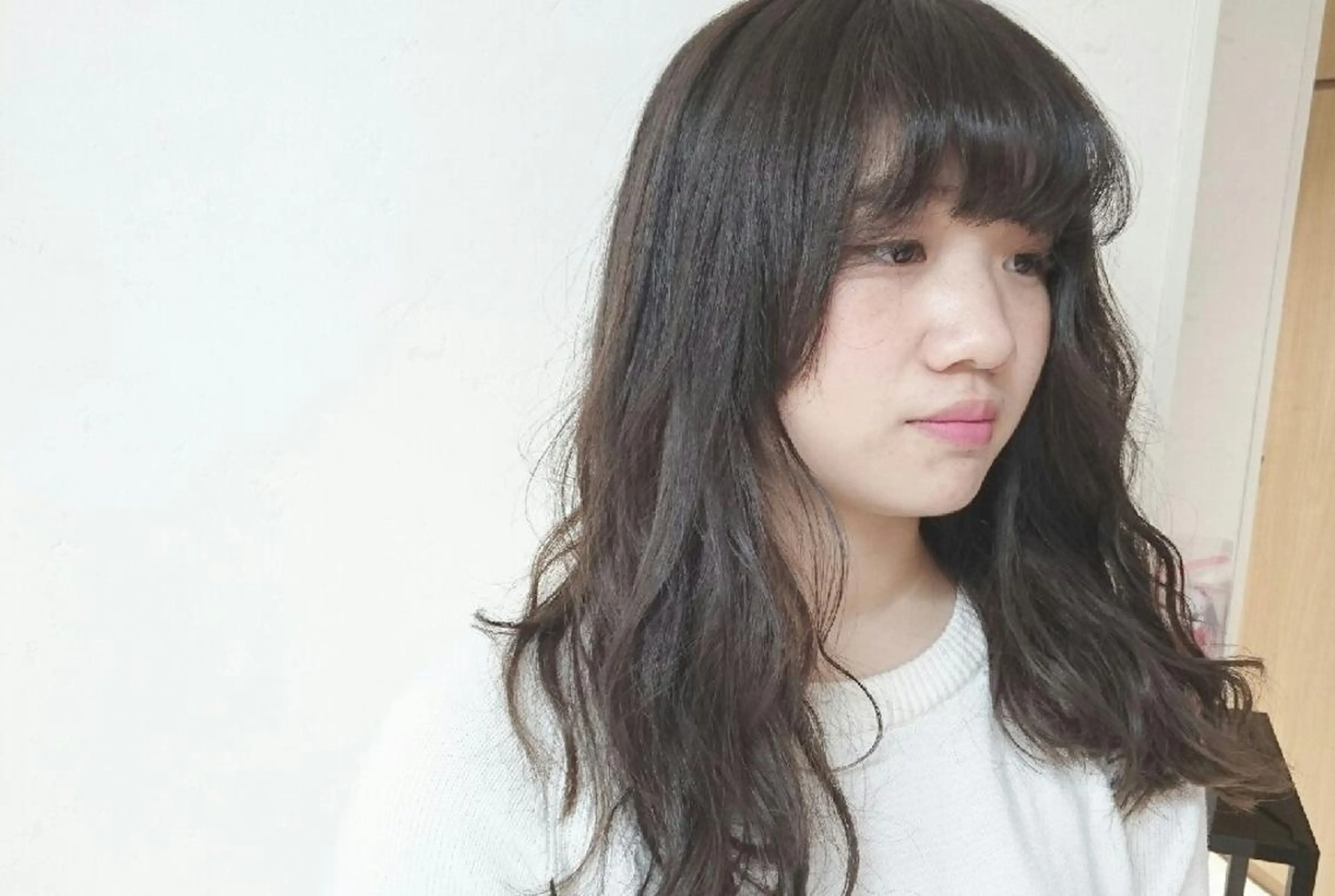 ロング カラー 透明感ハイライト◎ 伊藤夏海のヘアスタイル