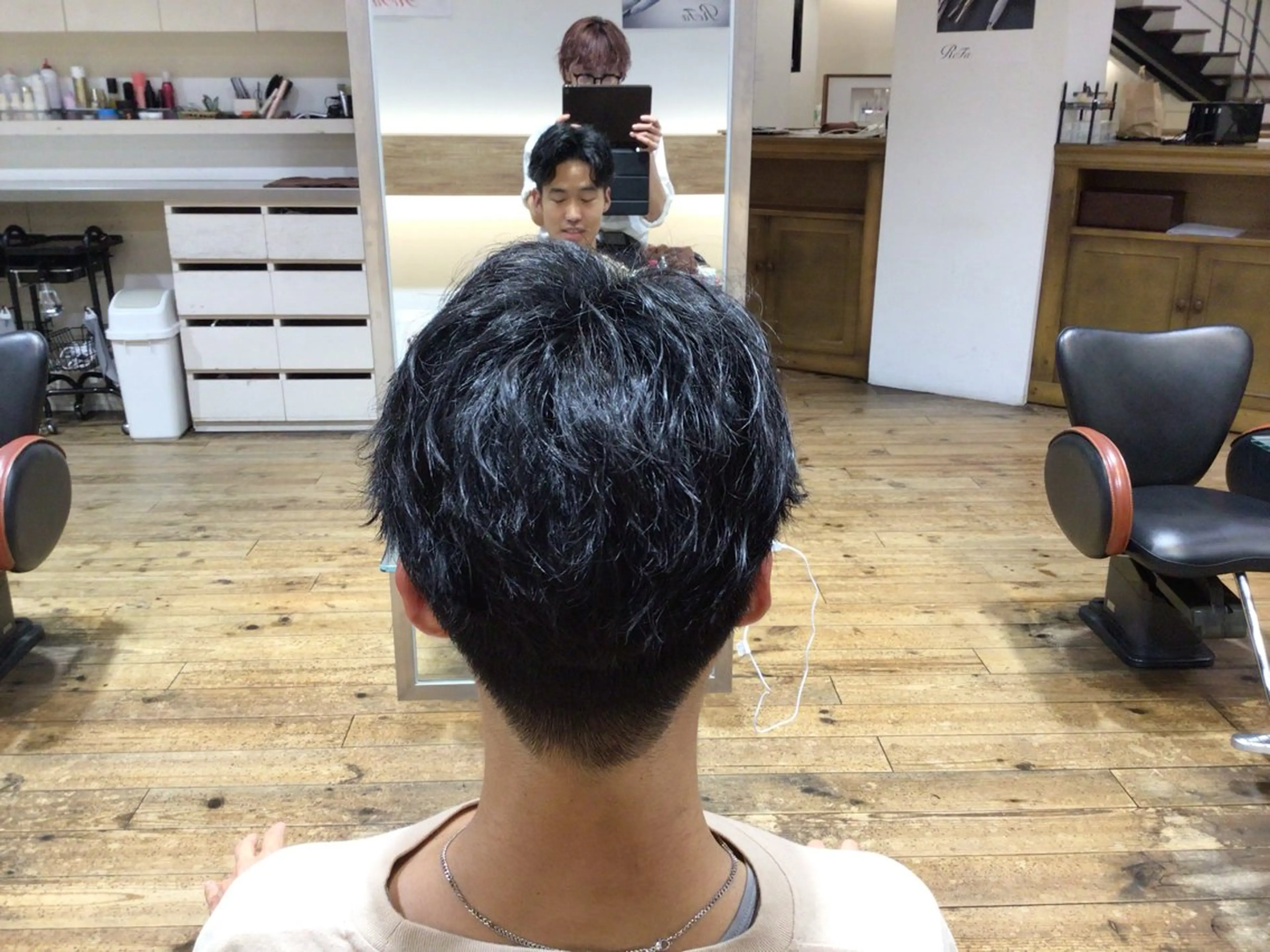 ショート パーマ LARANJE所属・白坂 凜のヘアスタイル