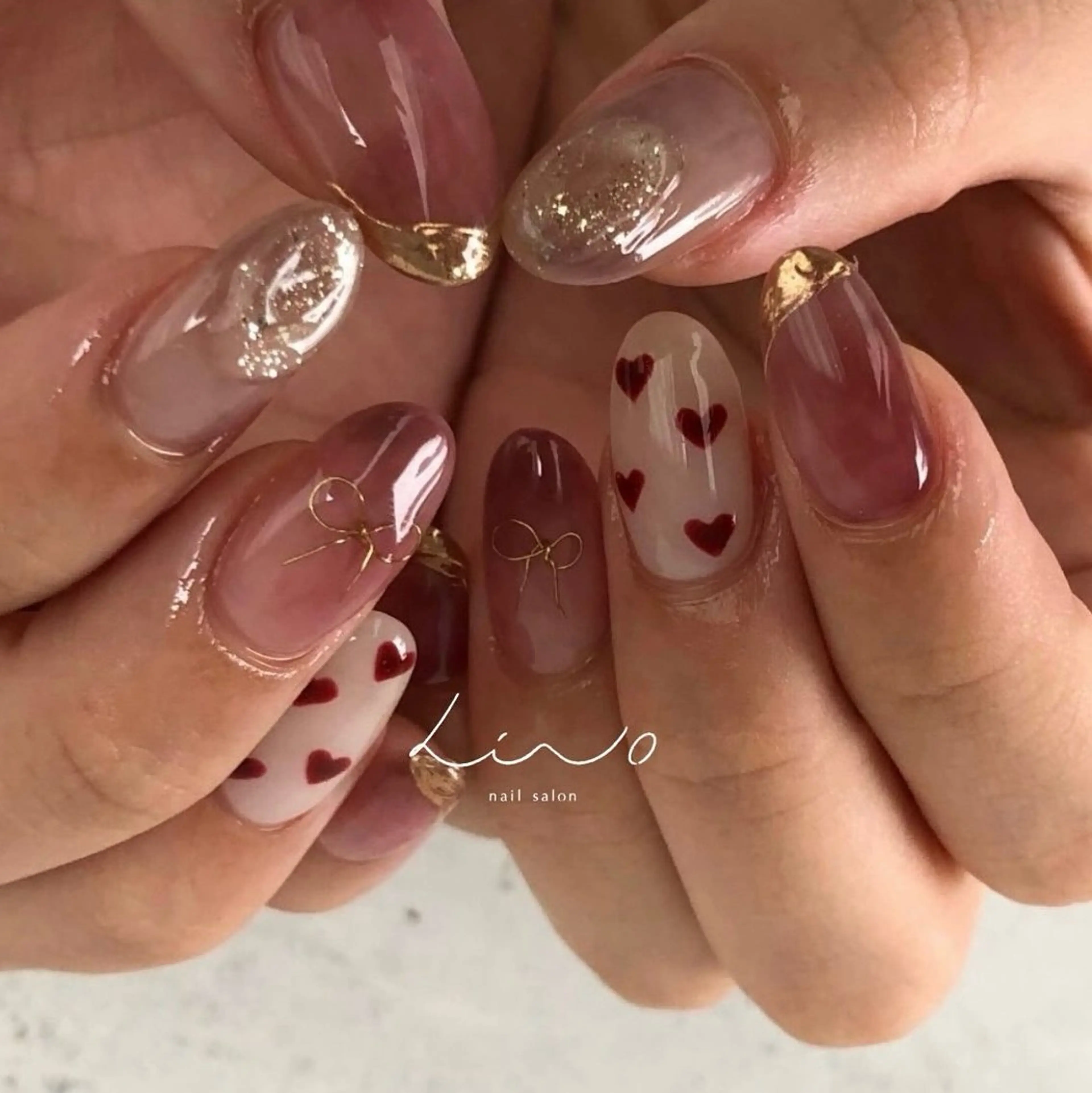 ネイル ハンドネイル lino大阪本町店所属・lino 大阪本町店のネイルデザイン