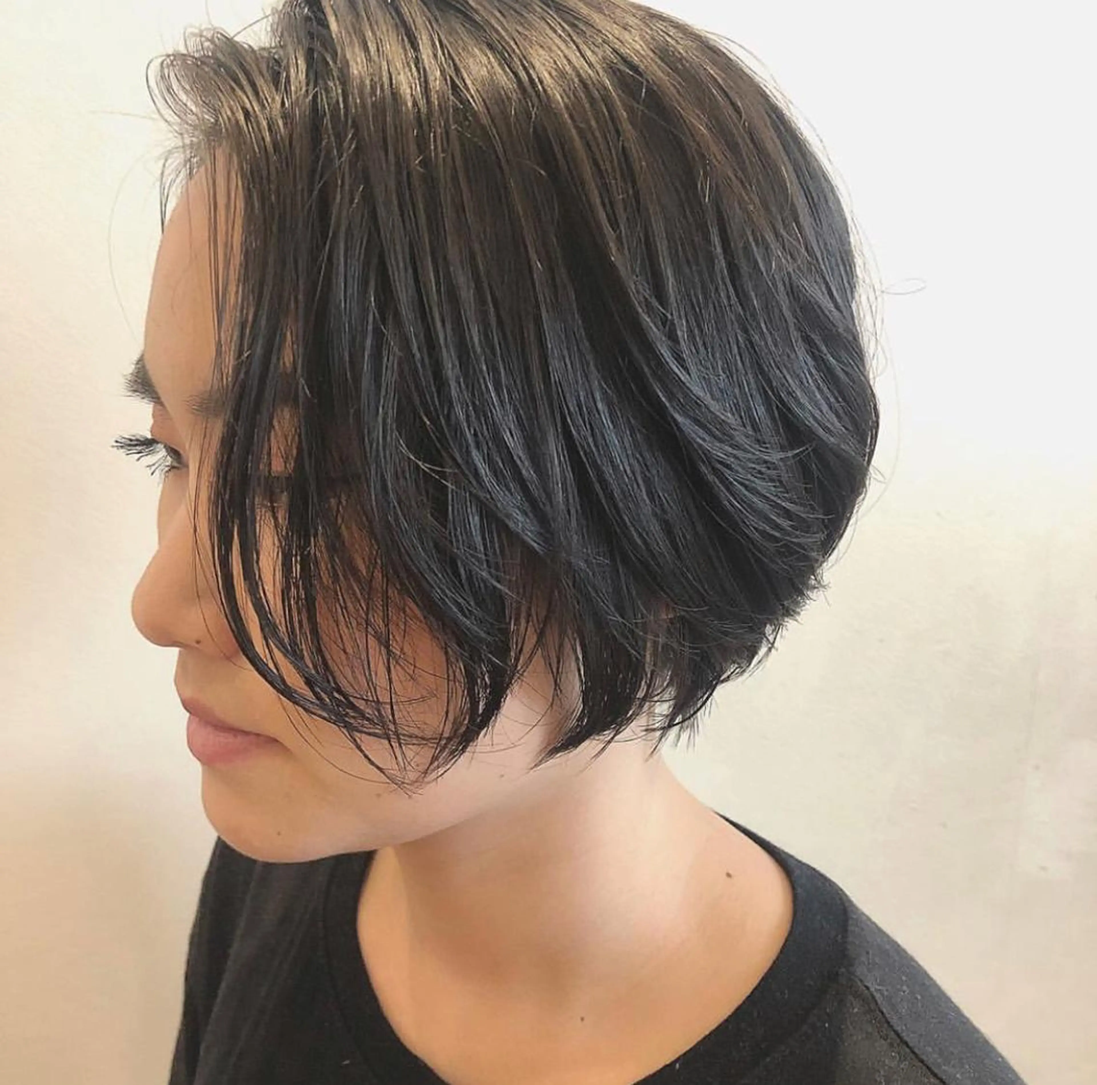 ショート パーマ ニュアンスパーマ ヘアカラー トリートメント ニシダヒカリ🌙 髪質改善×似合わせのヘアスタイル