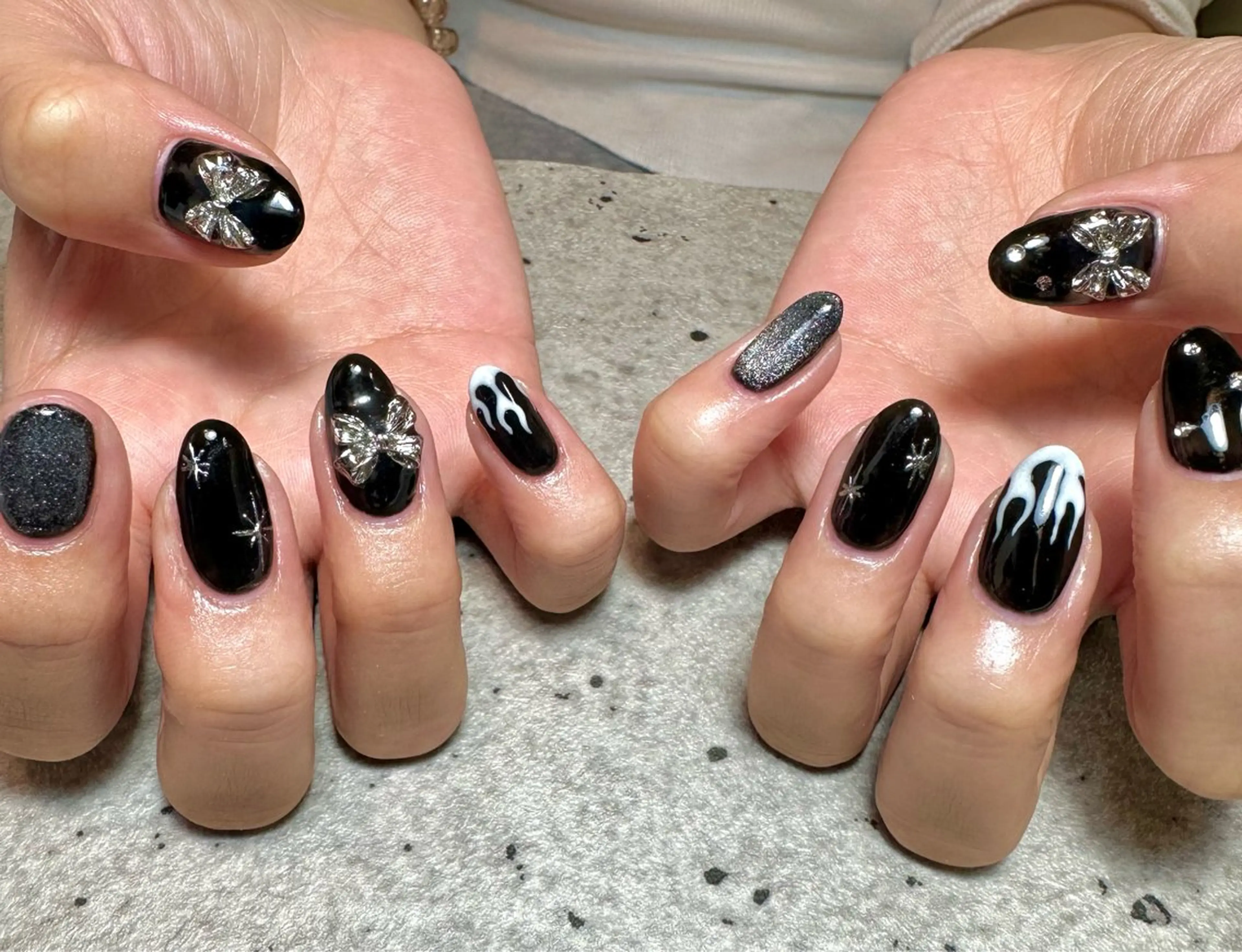 ネイル ハンドネイル フットネイル GéRanium Harukaのネイルデザイン