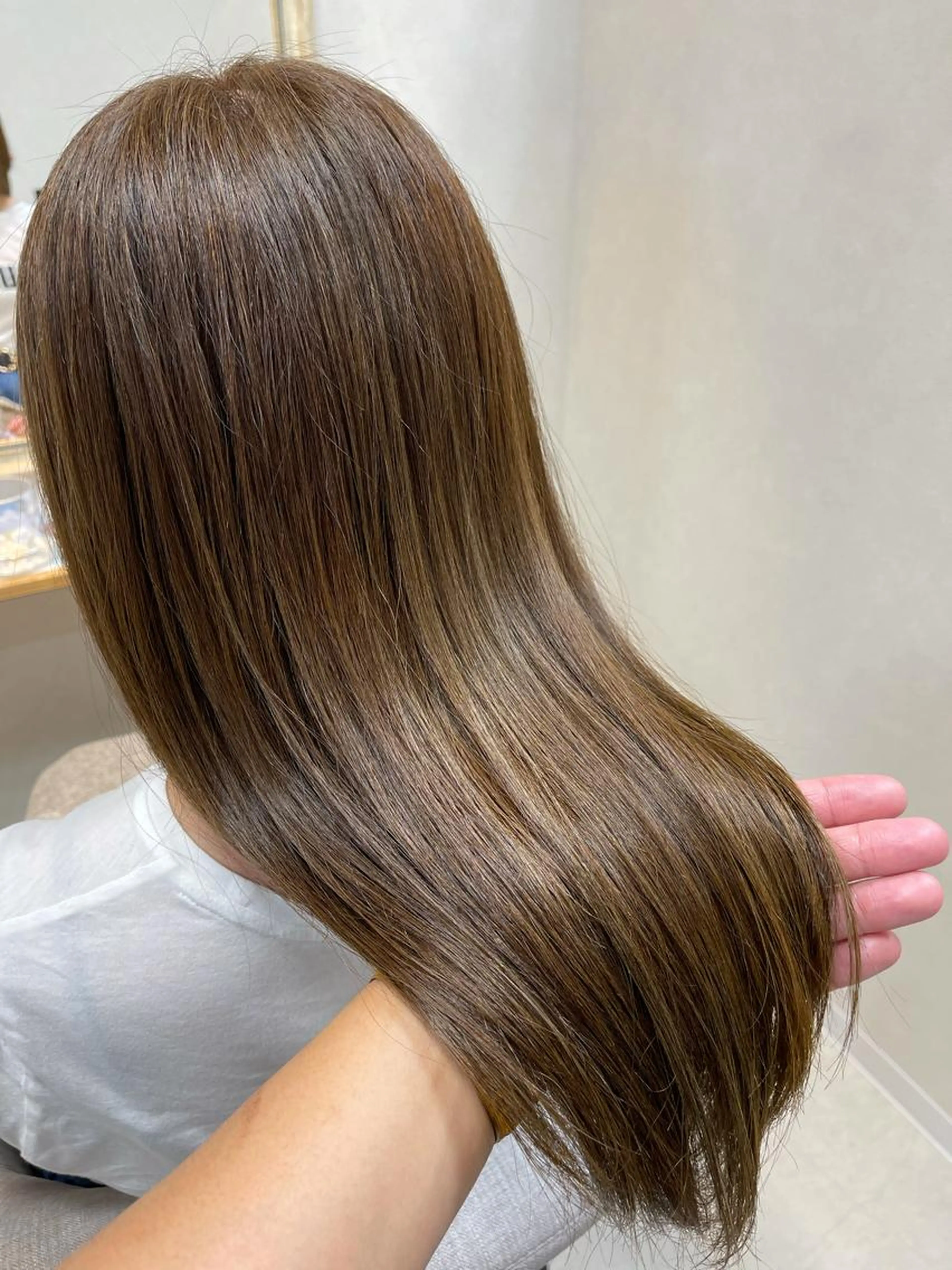 ✨髪質改善✨カット＋美髪チャージ＋カラー✨の写真